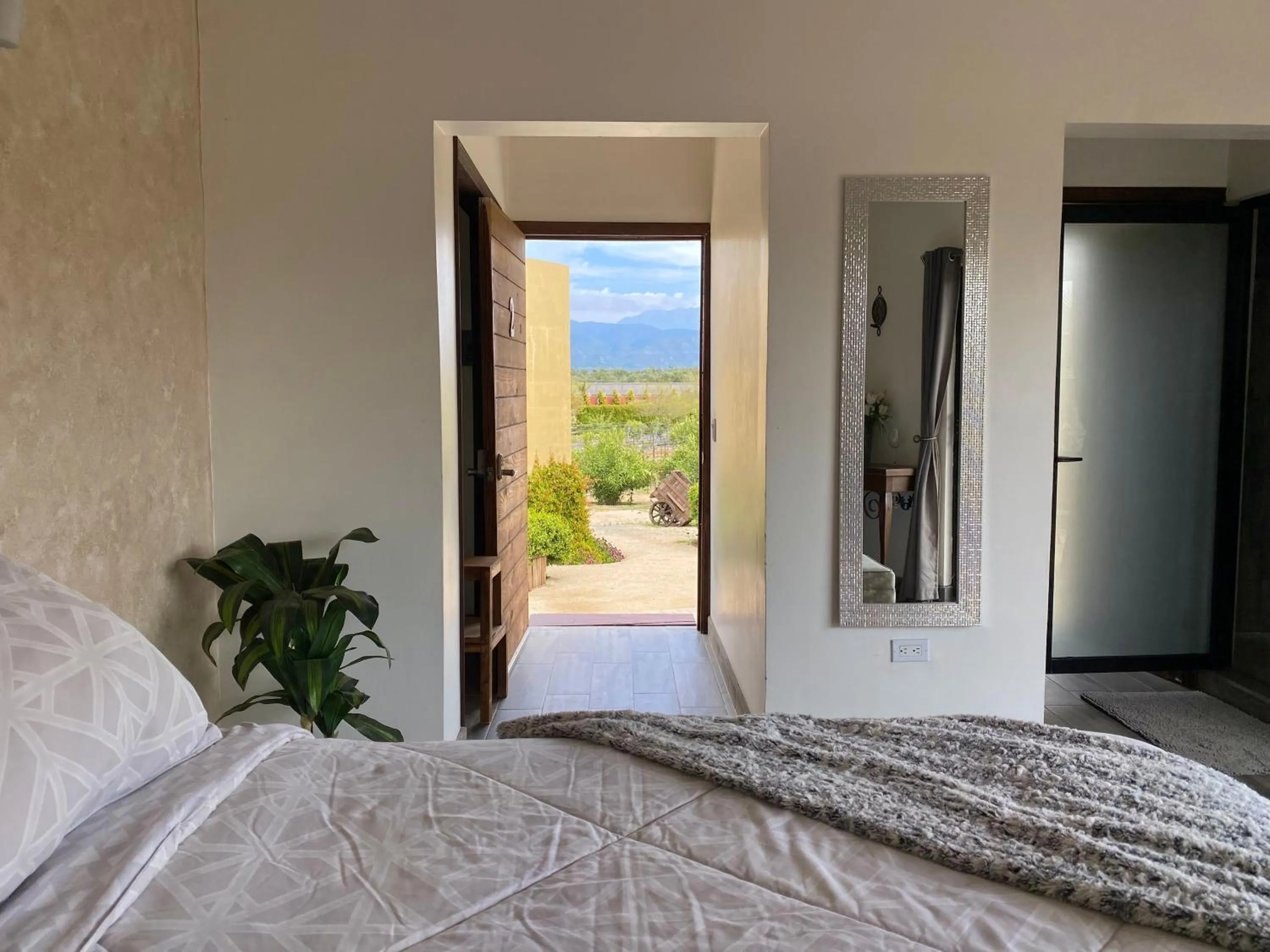 View (from property/room), Bed in Luna Del Valle