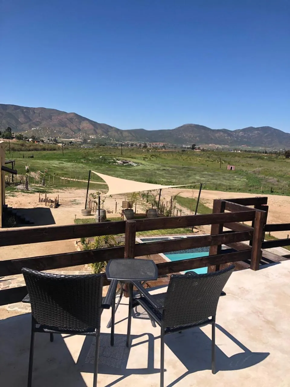 Patio in Luna Del Valle