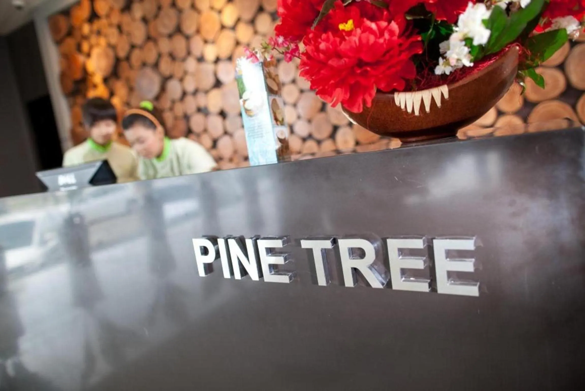 Lobby or reception in Pine Tree Hotel