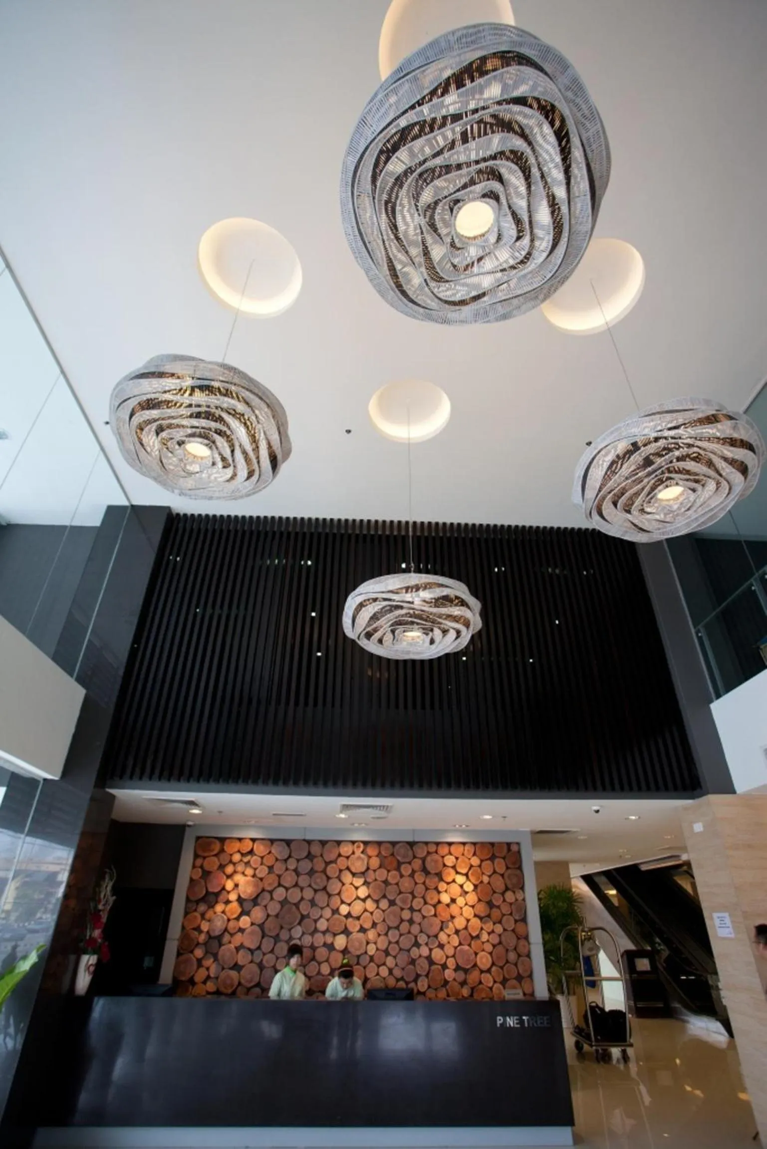 Lobby or reception in Pine Tree Hotel