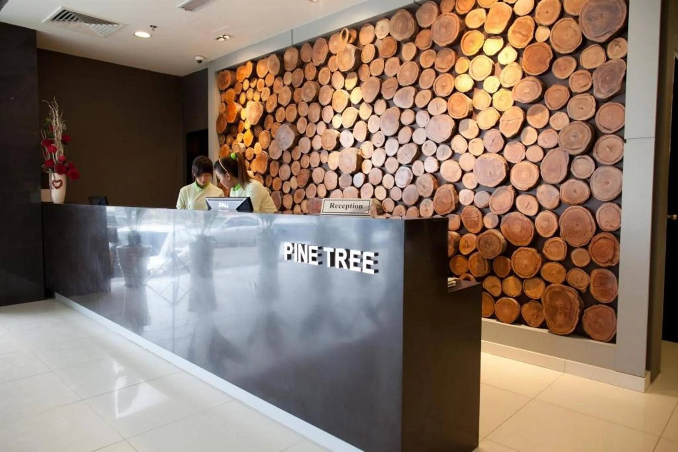 Lobby or reception in Pine Tree Hotel