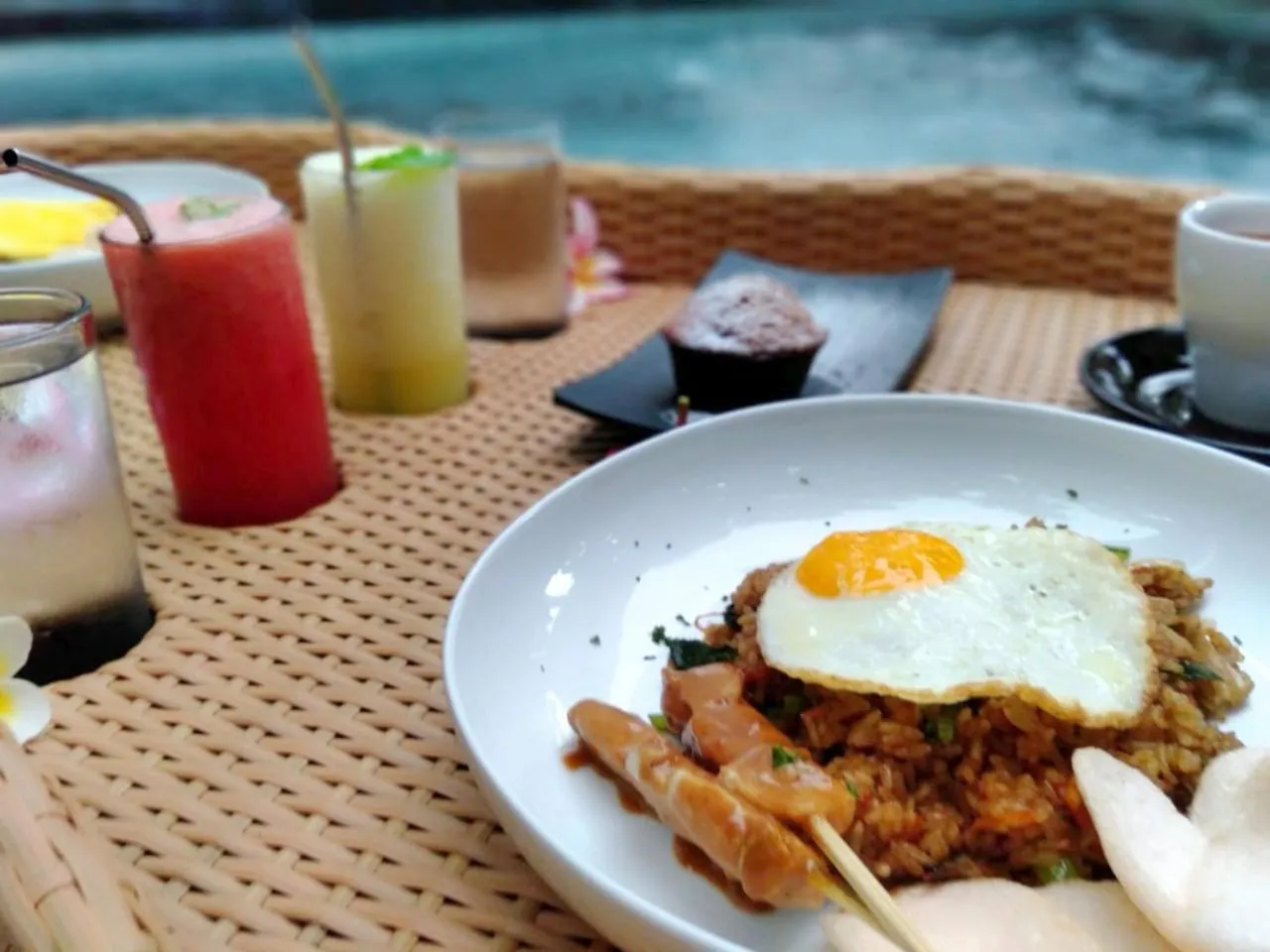 Food in Annupuri Villas Bali