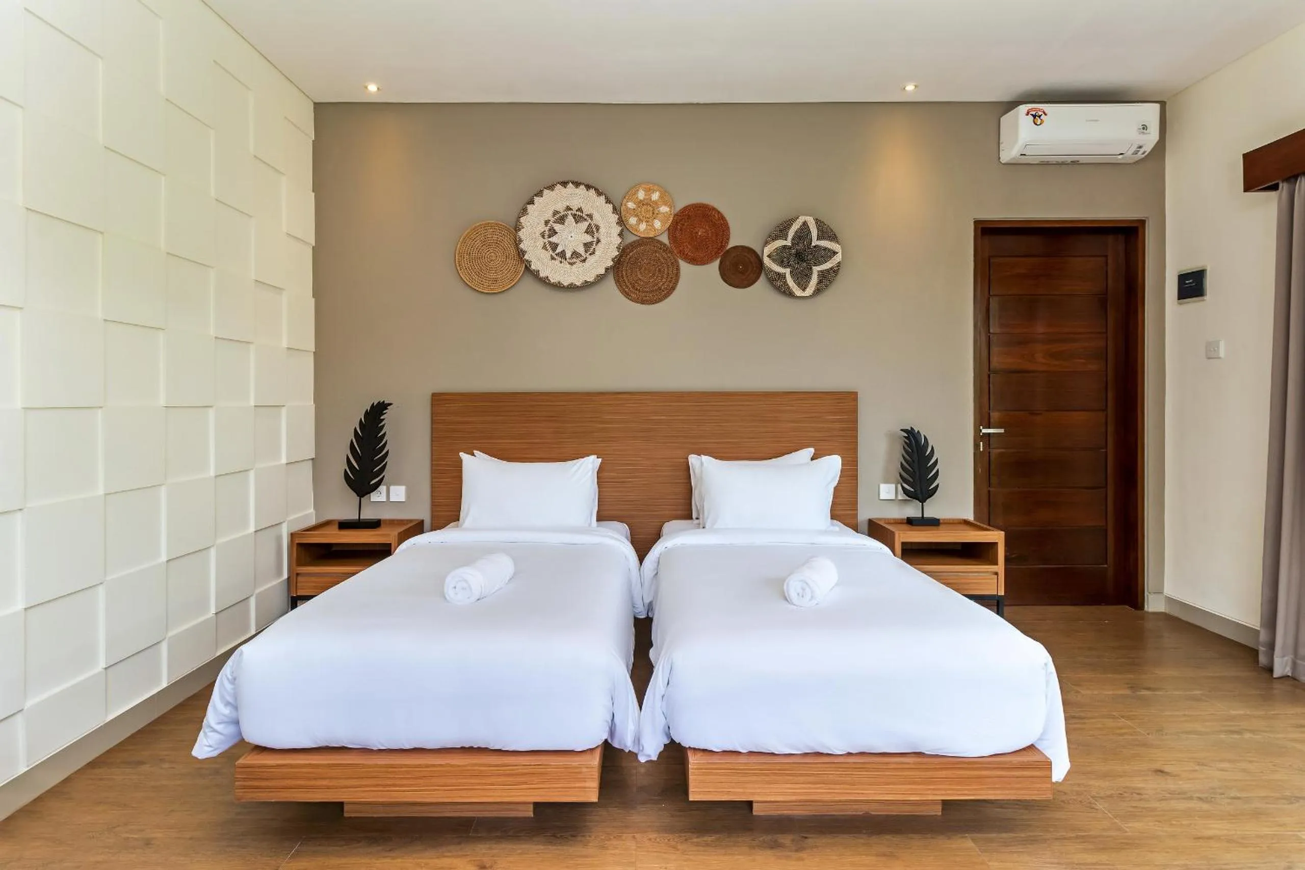 Bed in Annupuri Villas Bali