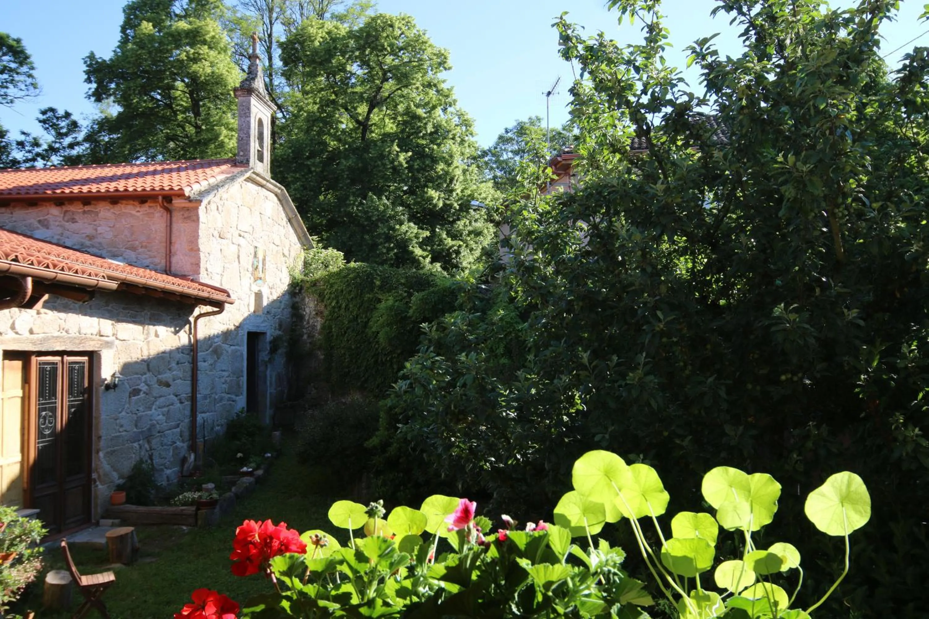 Patio in Pazo de Chaioso Ribeira Sacra
