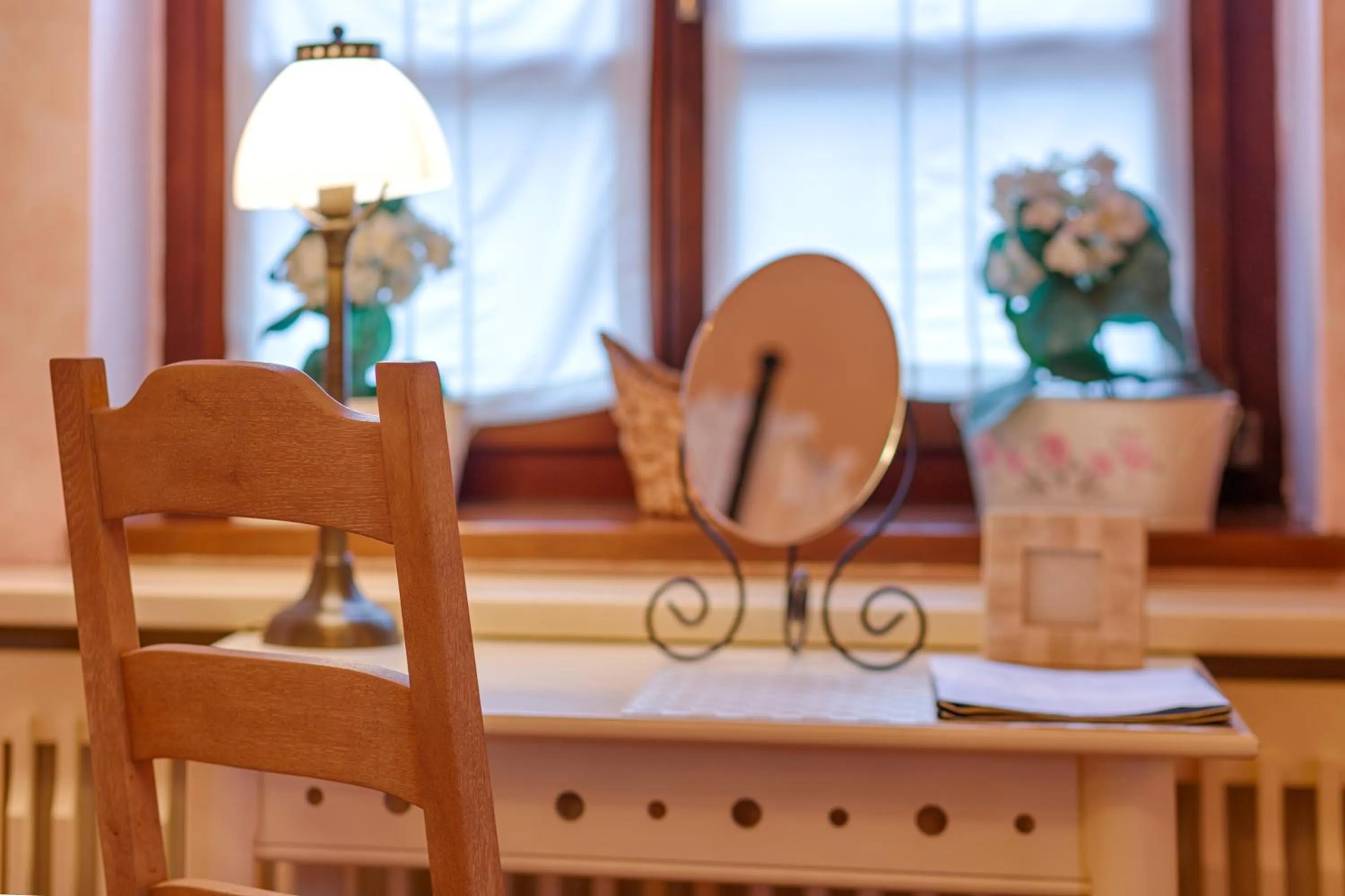 Decorative detail in Villa Rosa