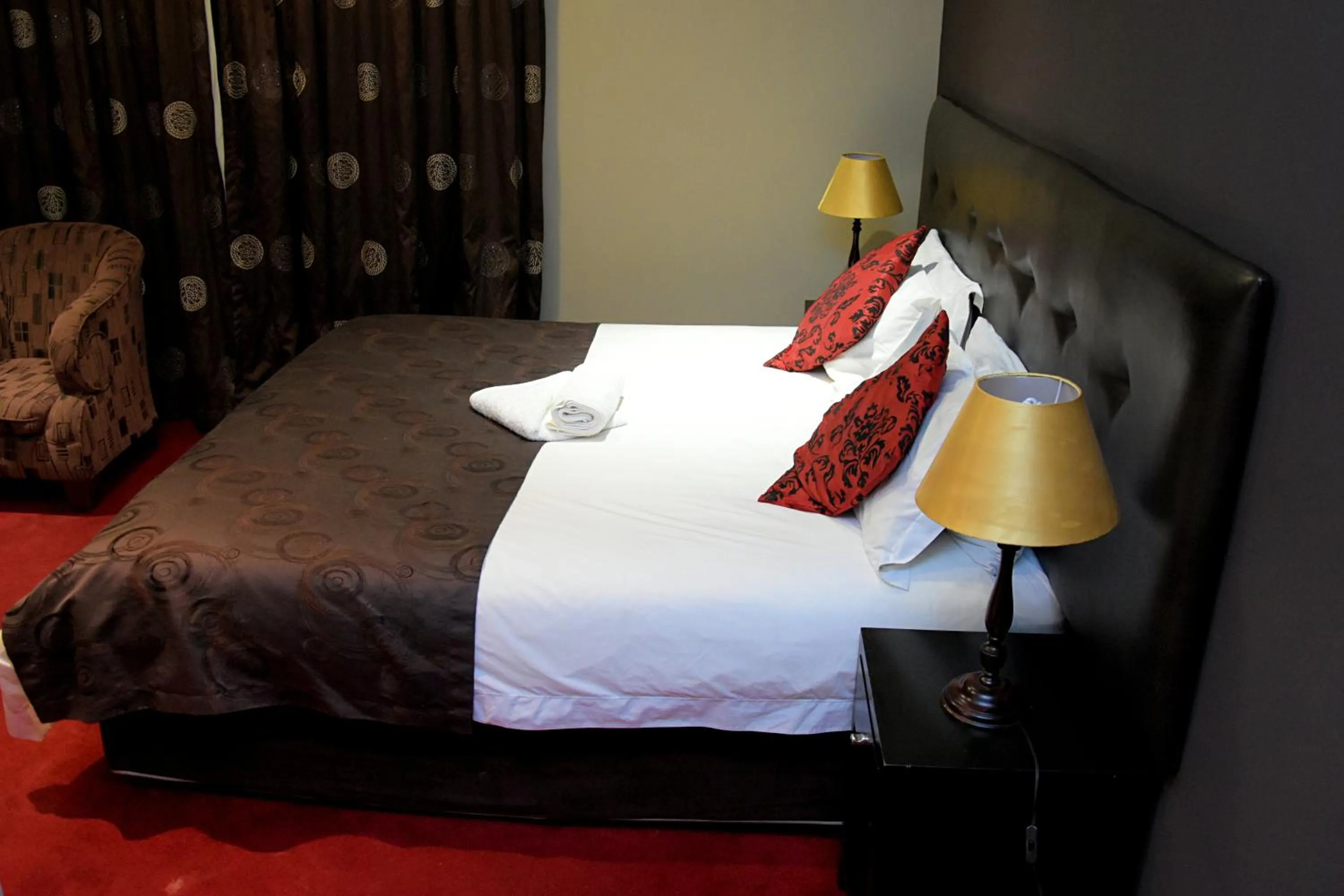 Bed in Houghton Guest House