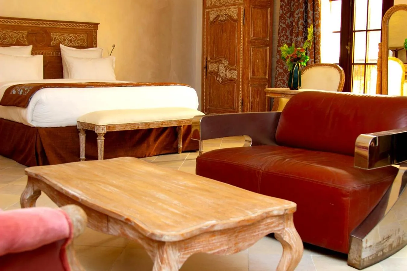 Bedroom in Hôtel La Villa Racine