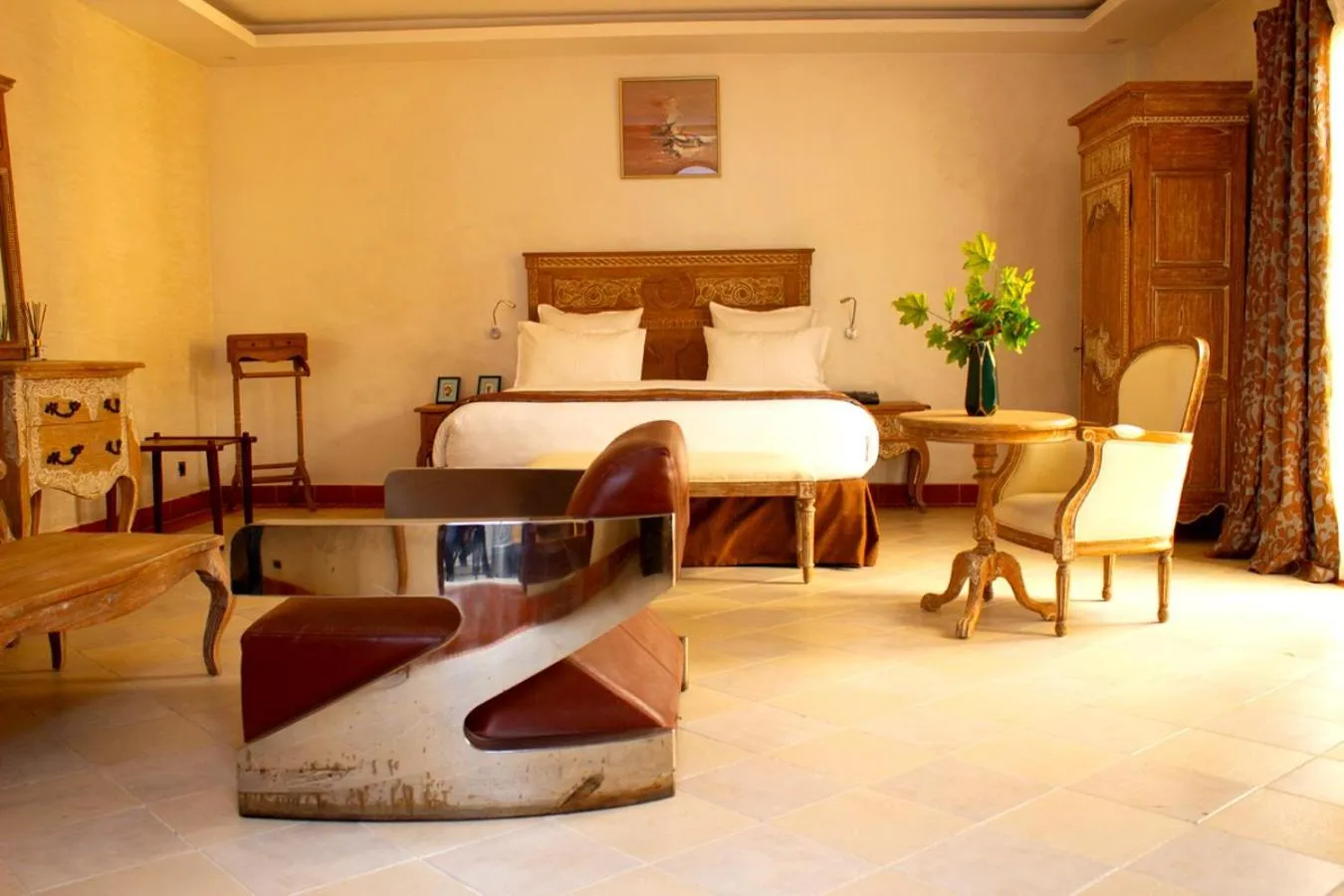 Bedroom, Bed in Hôtel La Villa Racine