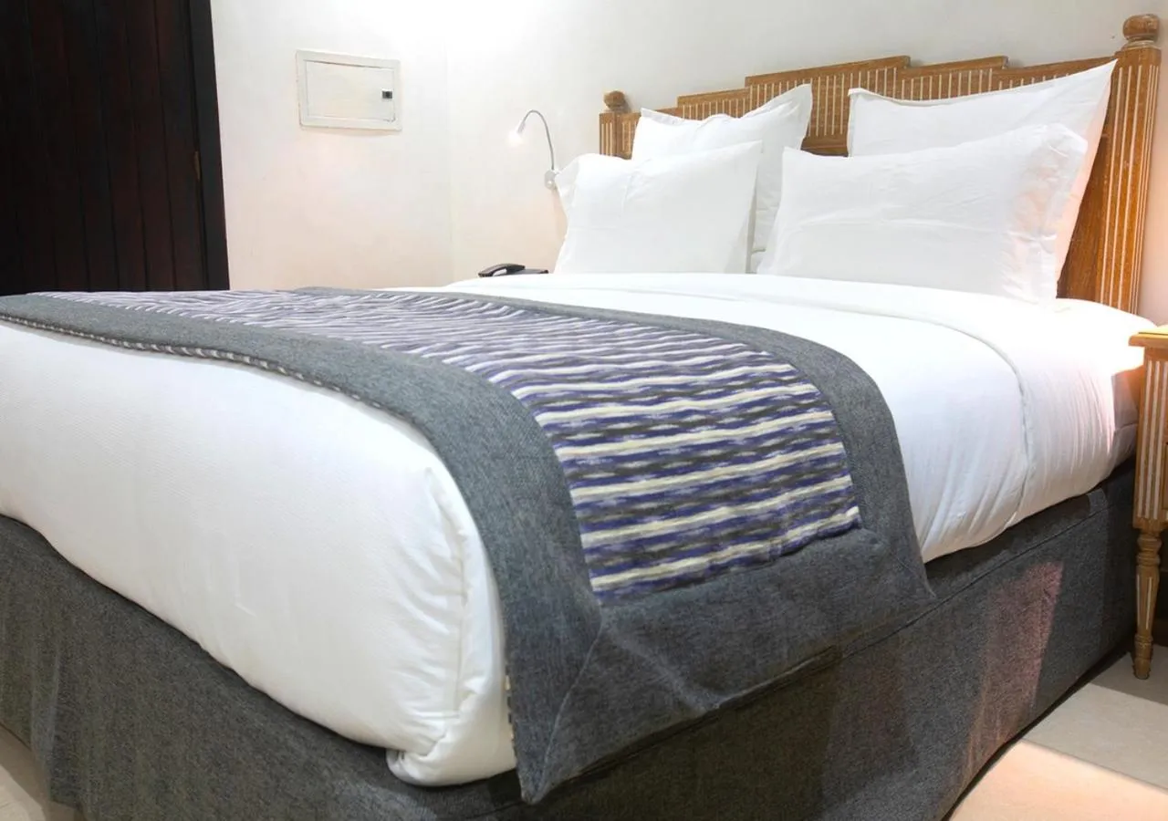 Bed in Hôtel La Villa Racine