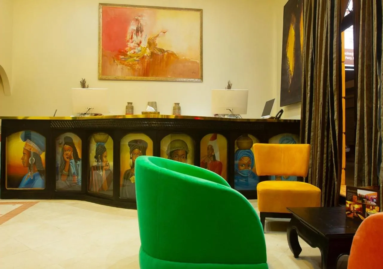 Lobby or reception in Hôtel La Villa Racine