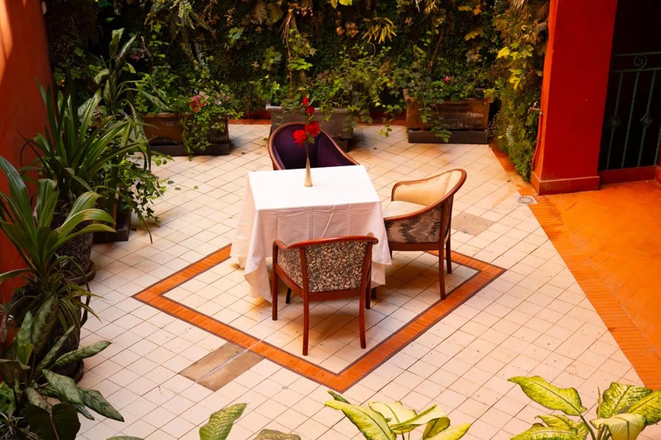 Restaurant/places to eat in Hôtel La Villa Racine