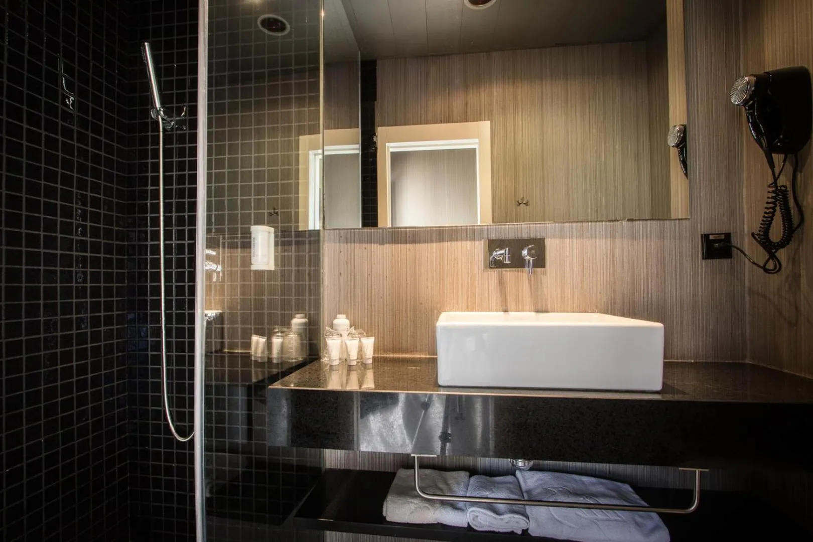 Shower in Cosy Rooms Embajador