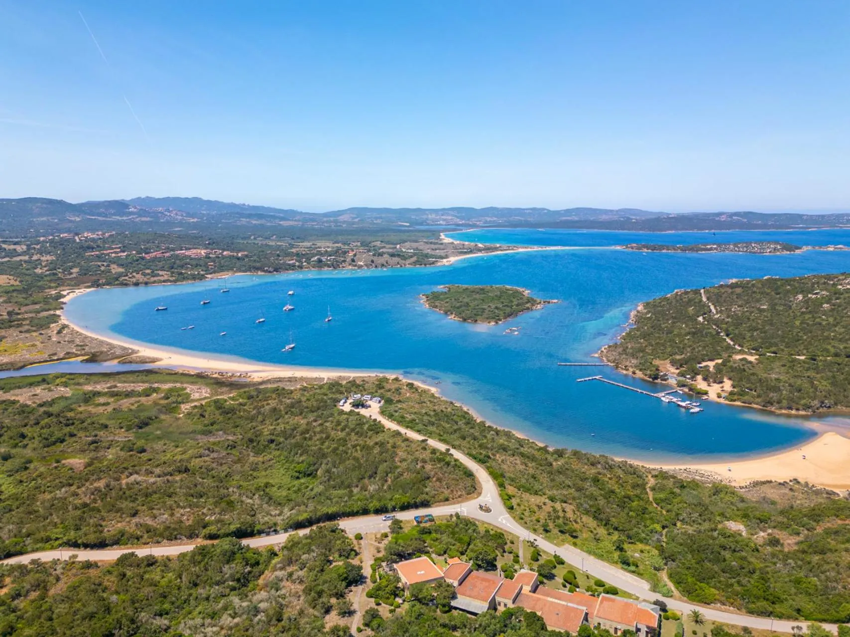 Bird's eye view in Felix Hotels - Residence Hotel Costa Serena
