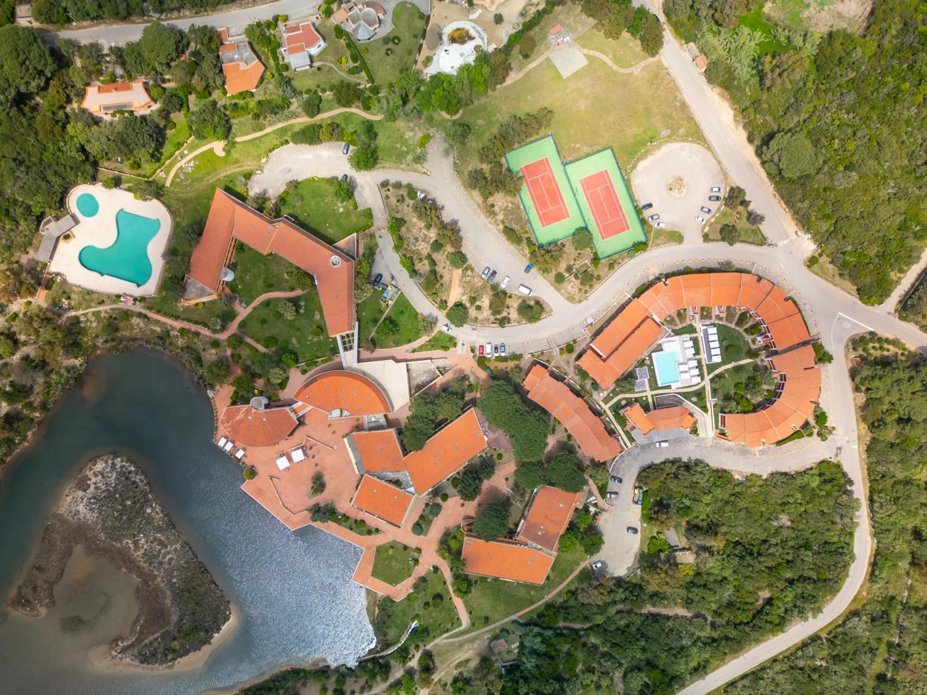 Bird's eye view in Felix Hotels - Residence Hotel Costa Serena