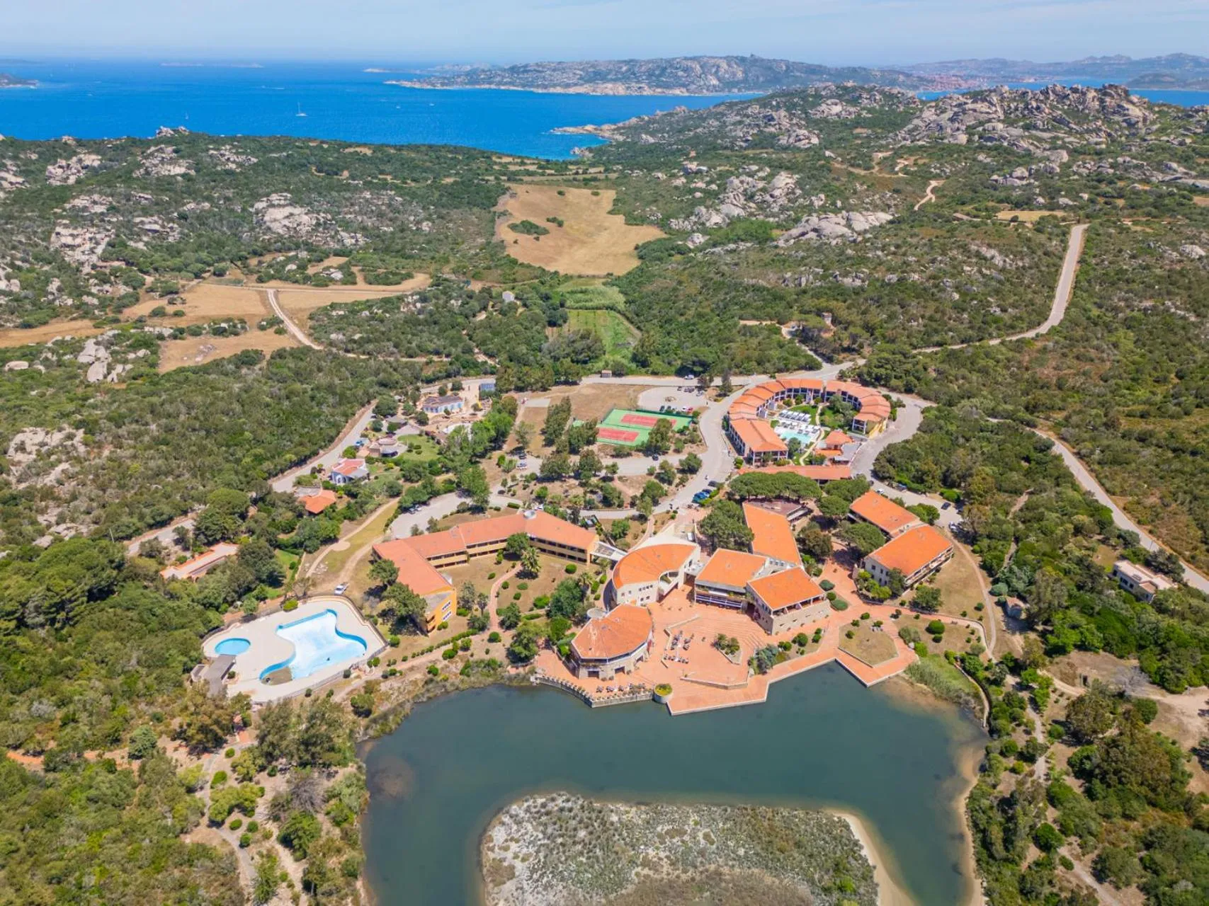 Bird's eye view in Felix Hotels - Residence Hotel Costa Serena
