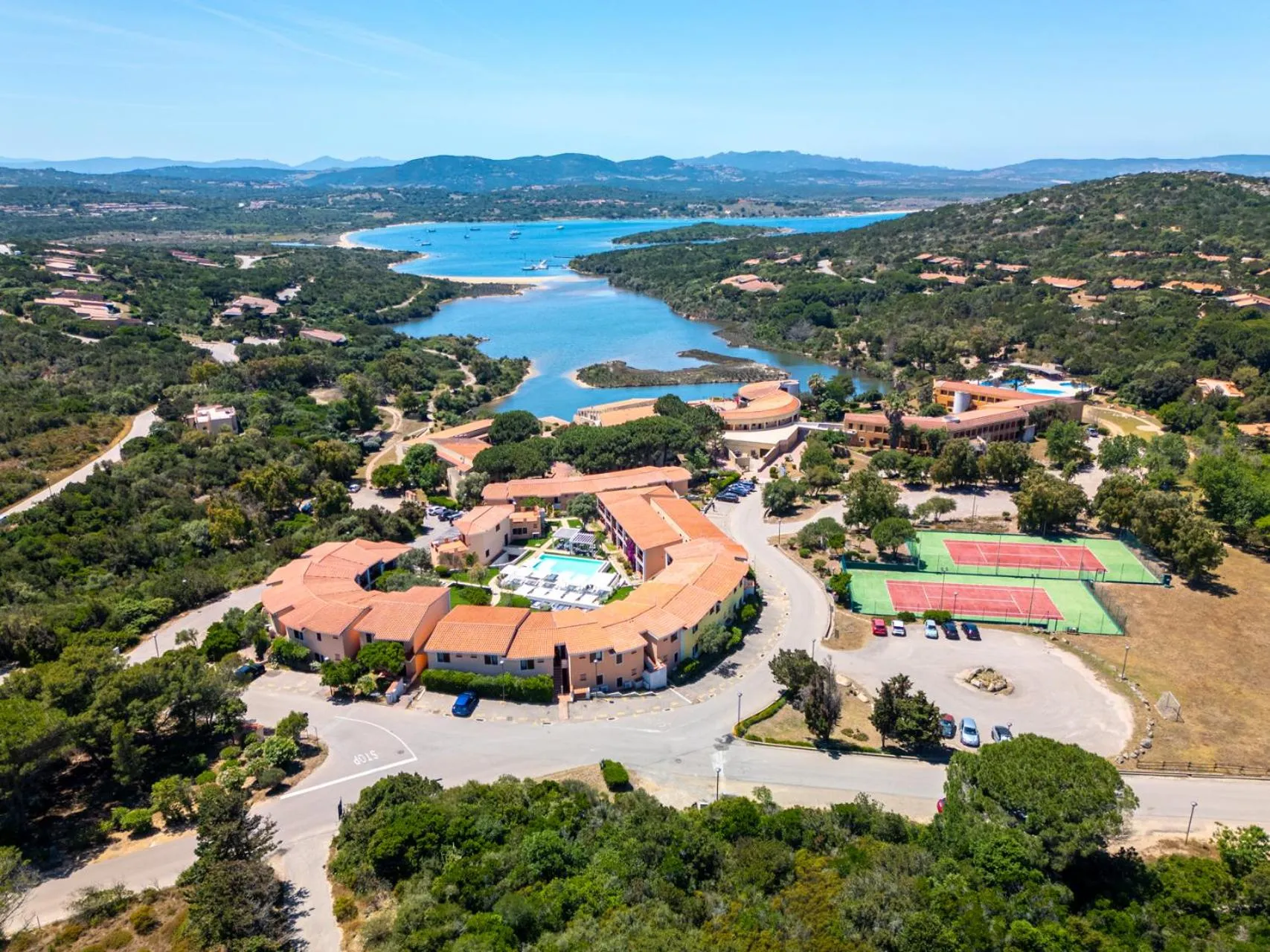 Bird's eye view in Felix Hotels - Residence Hotel Costa Serena