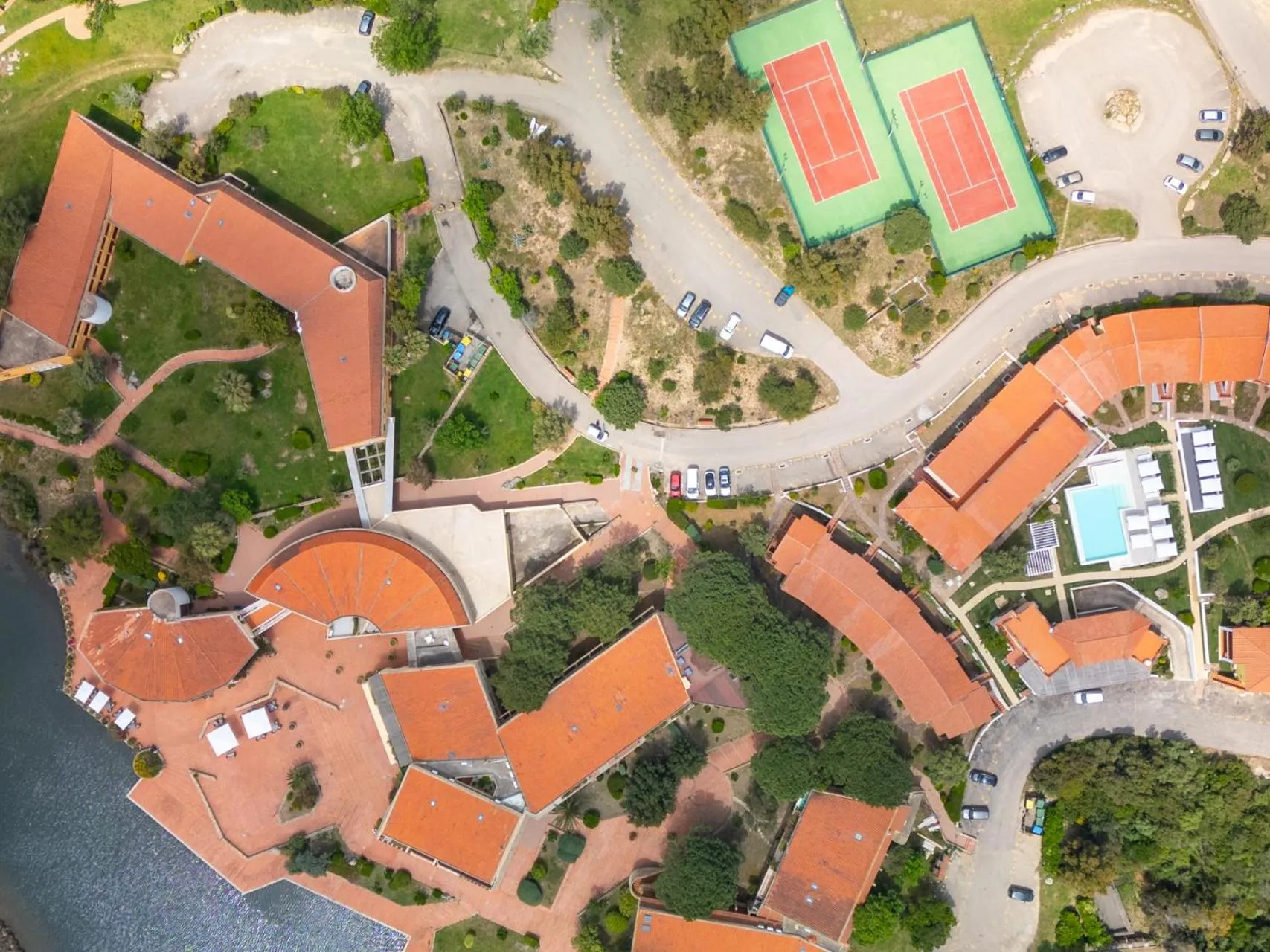 Bird's eye view in Felix Hotels - Residence Hotel Costa Serena