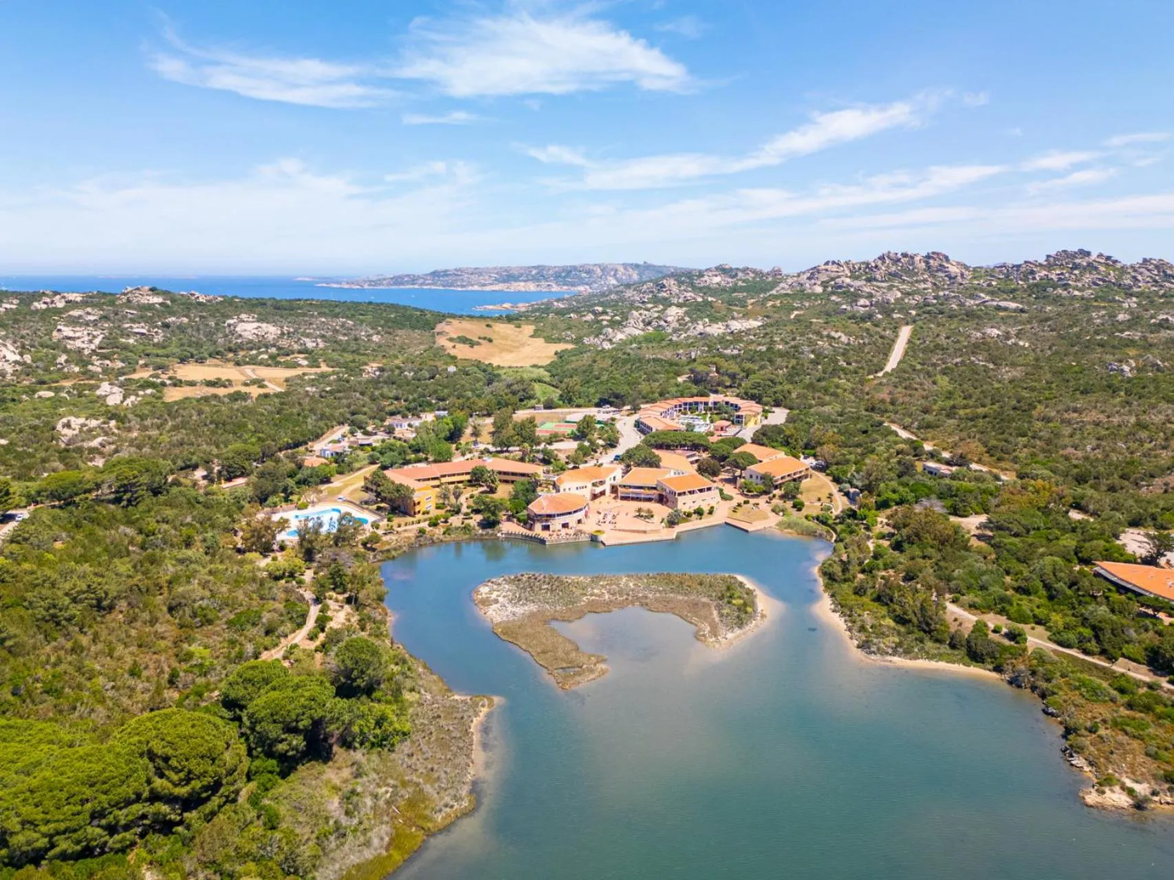Bird's eye view in Felix Hotels - Residence Hotel Costa Serena