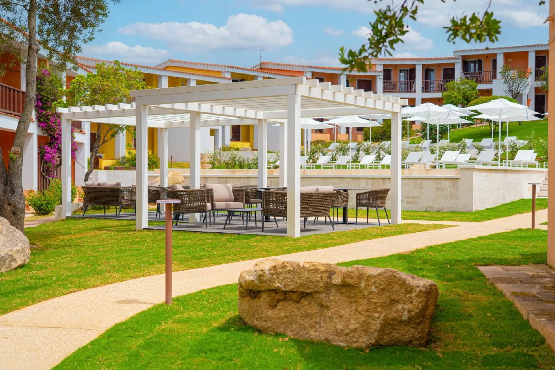 Patio in Felix Hotels - Residence Hotel Costa Serena