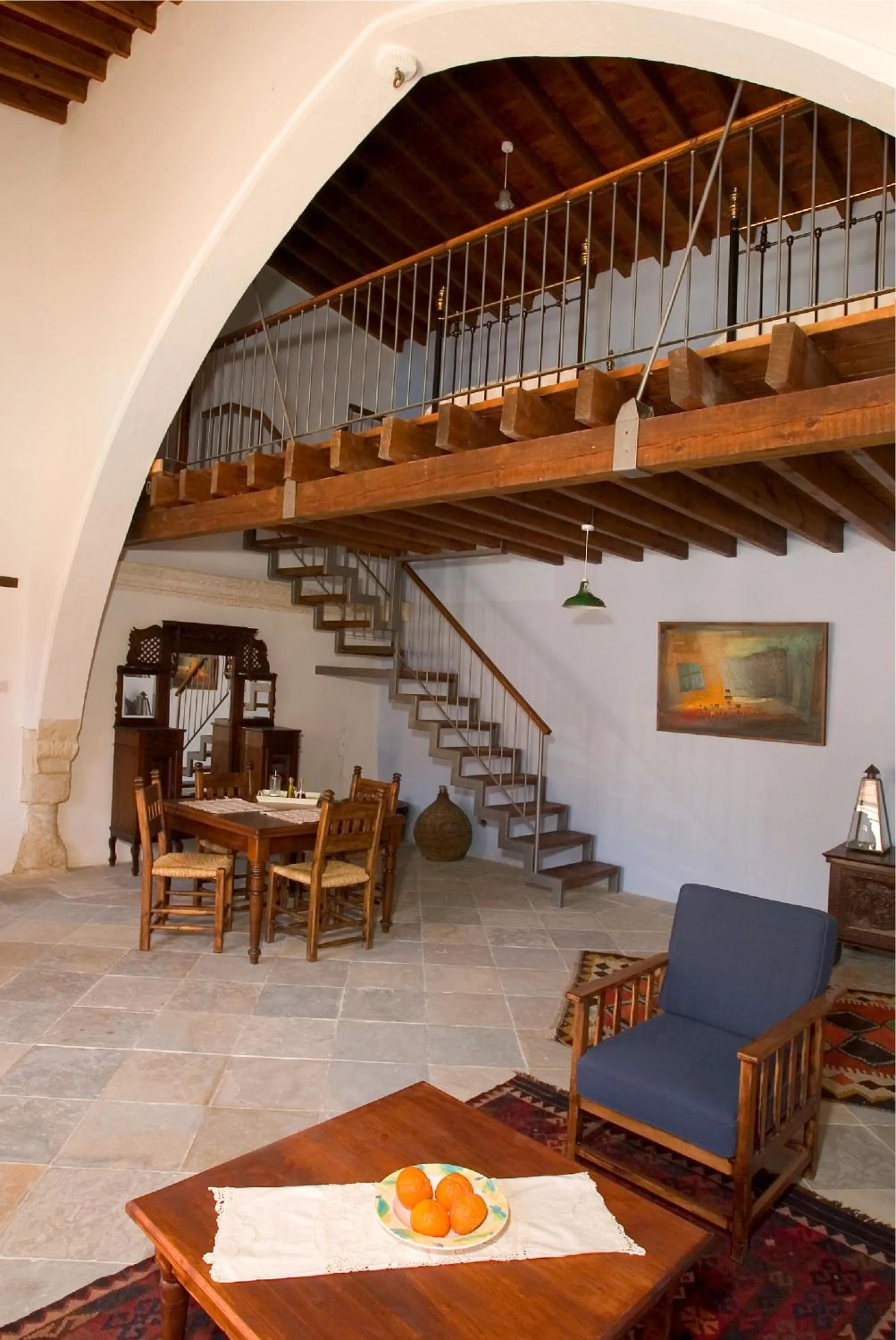 Living room in Porfyrios Country House