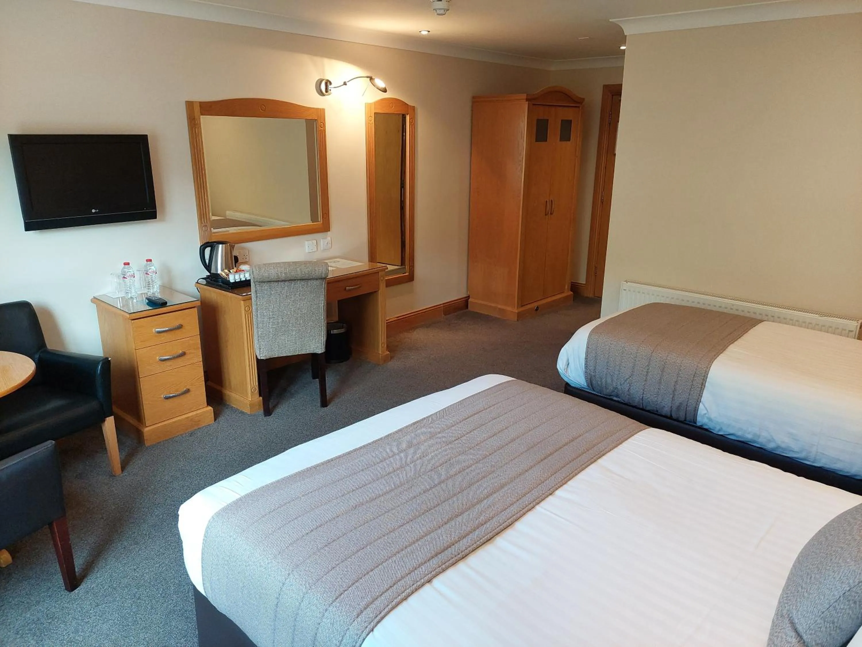 Bed in The Ballyliffin Lodge and Spa
