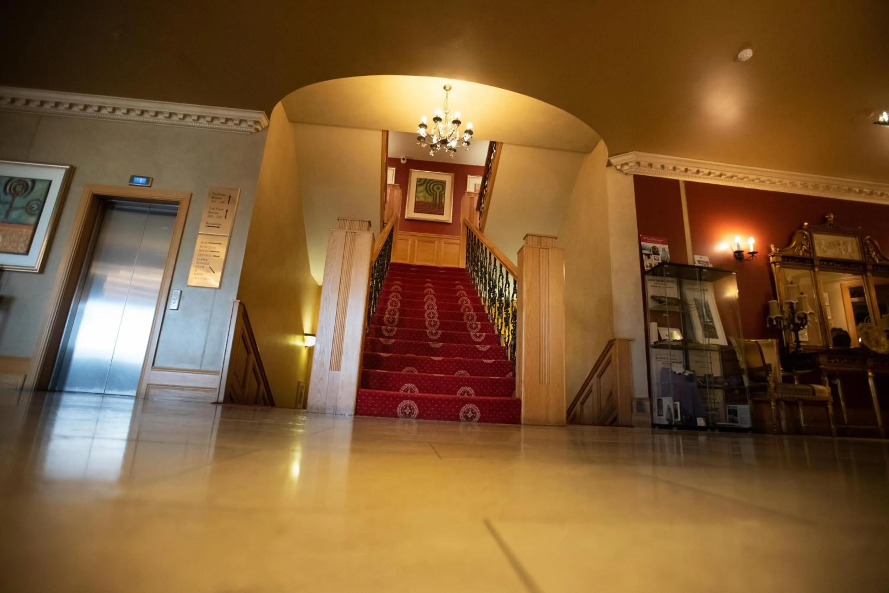 Lobby or reception in The Ballyliffin Lodge and Spa