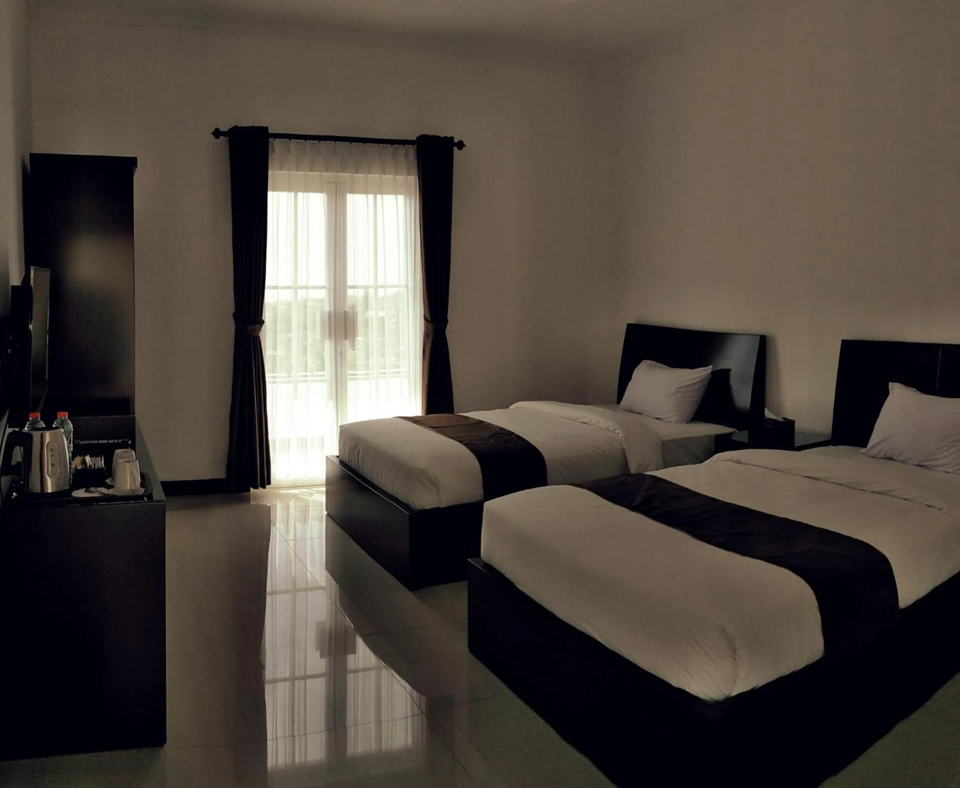 Bed in Amaranta Guest House