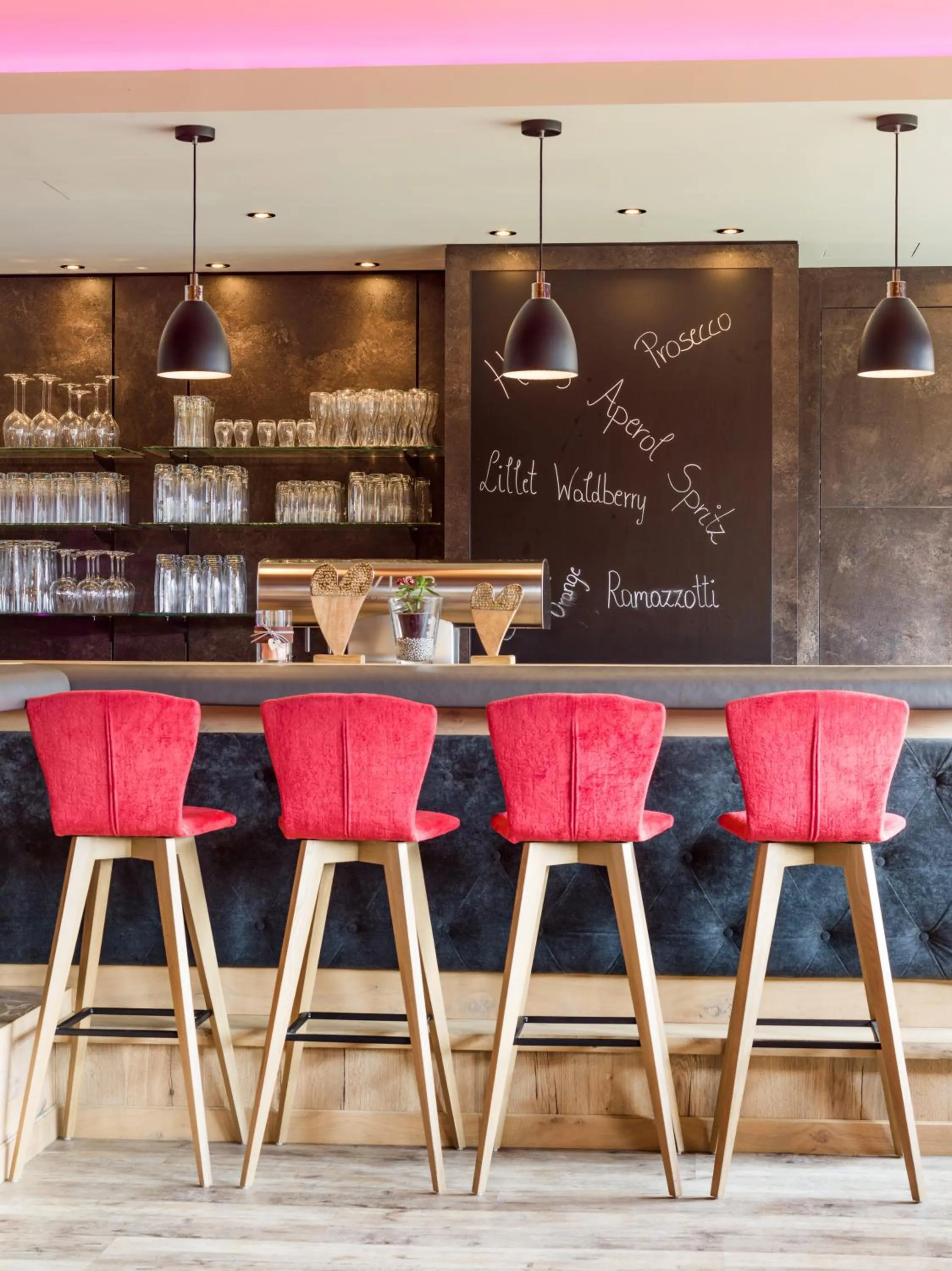 Lounge or bar in Hotel Hubertus