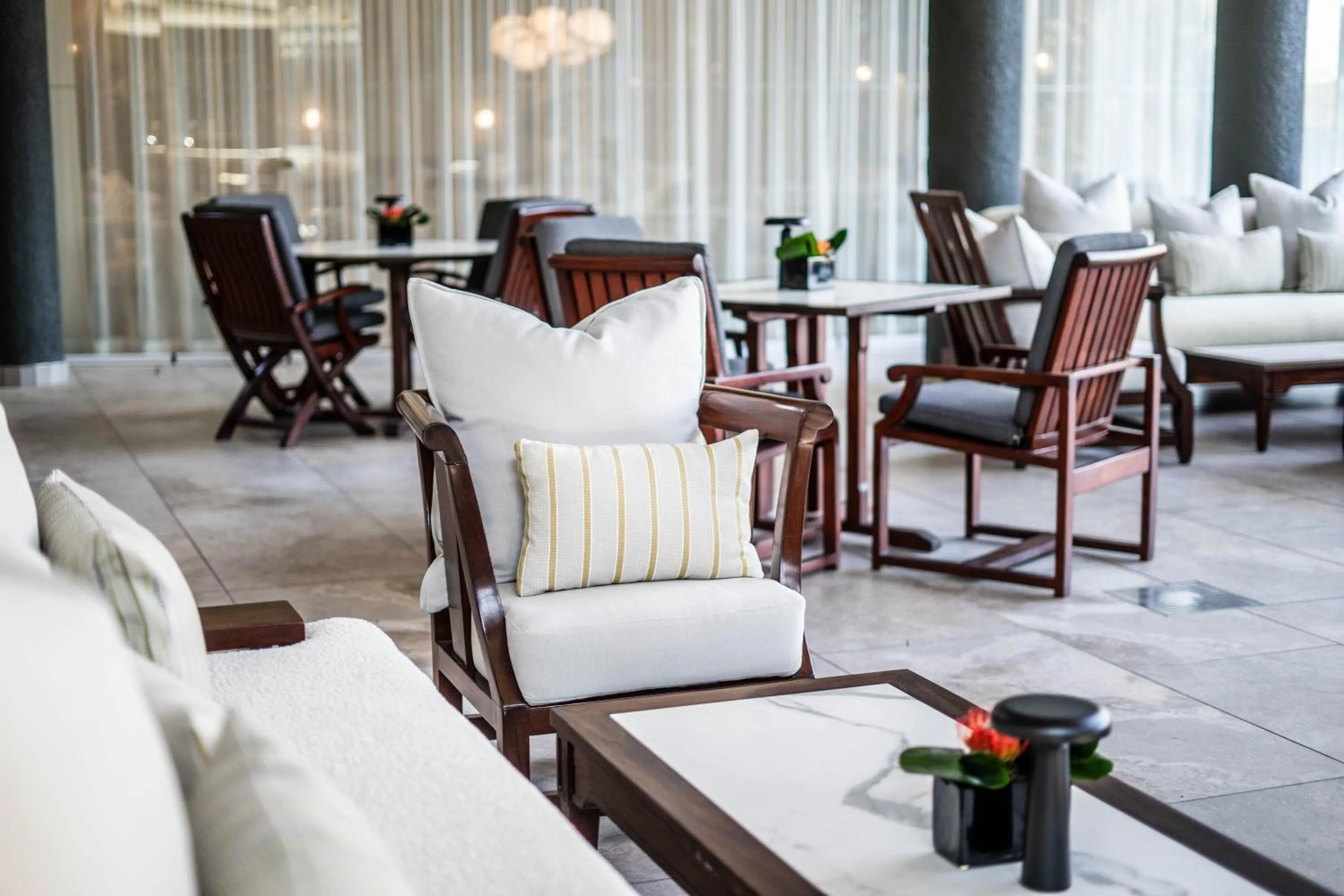 Restaurant/places to eat in Saxon Hotel, Villas & Spa