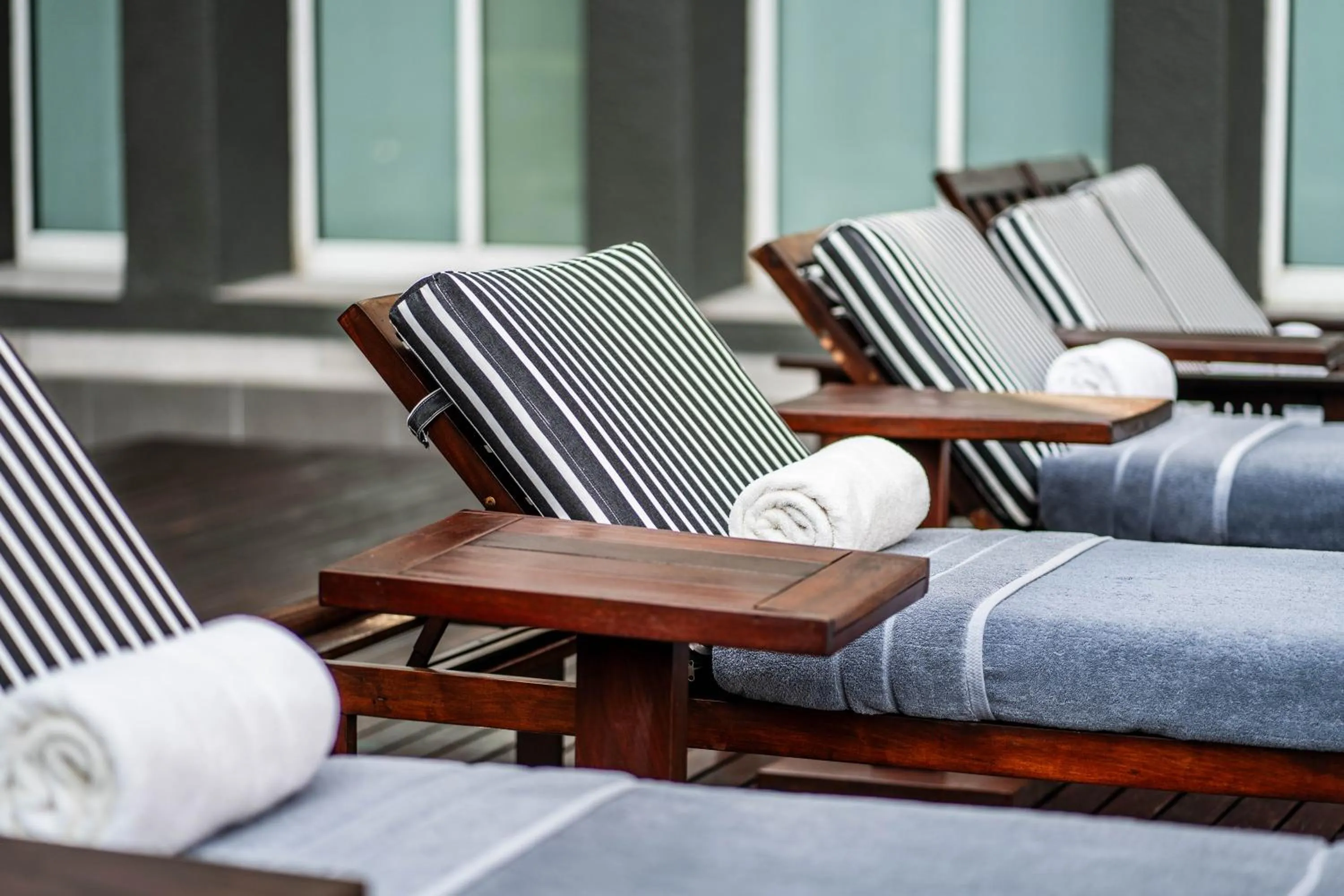 Balcony/Terrace in Saxon Hotel, Villas & Spa