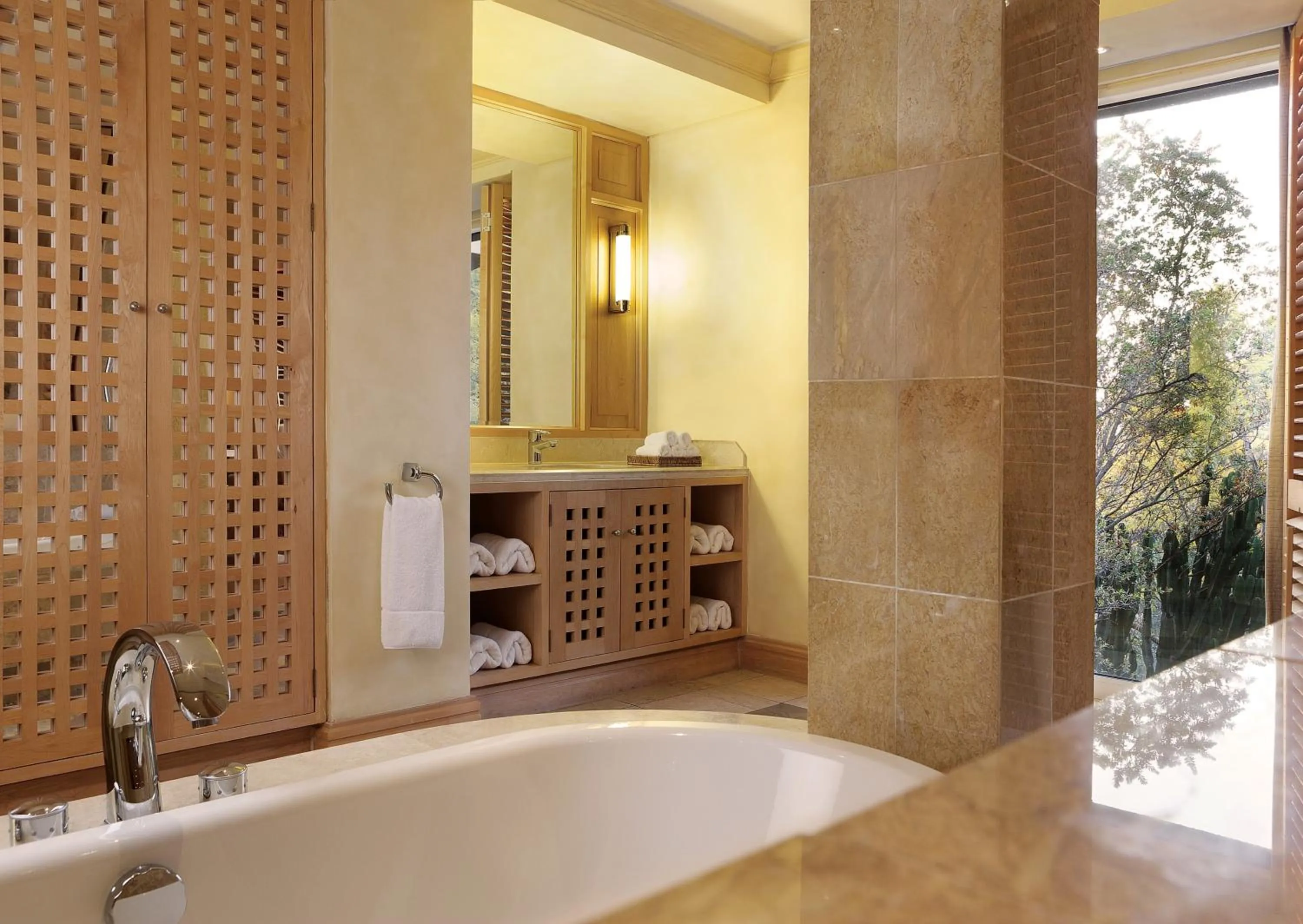 Bathroom in Saxon Hotel, Villas & Spa