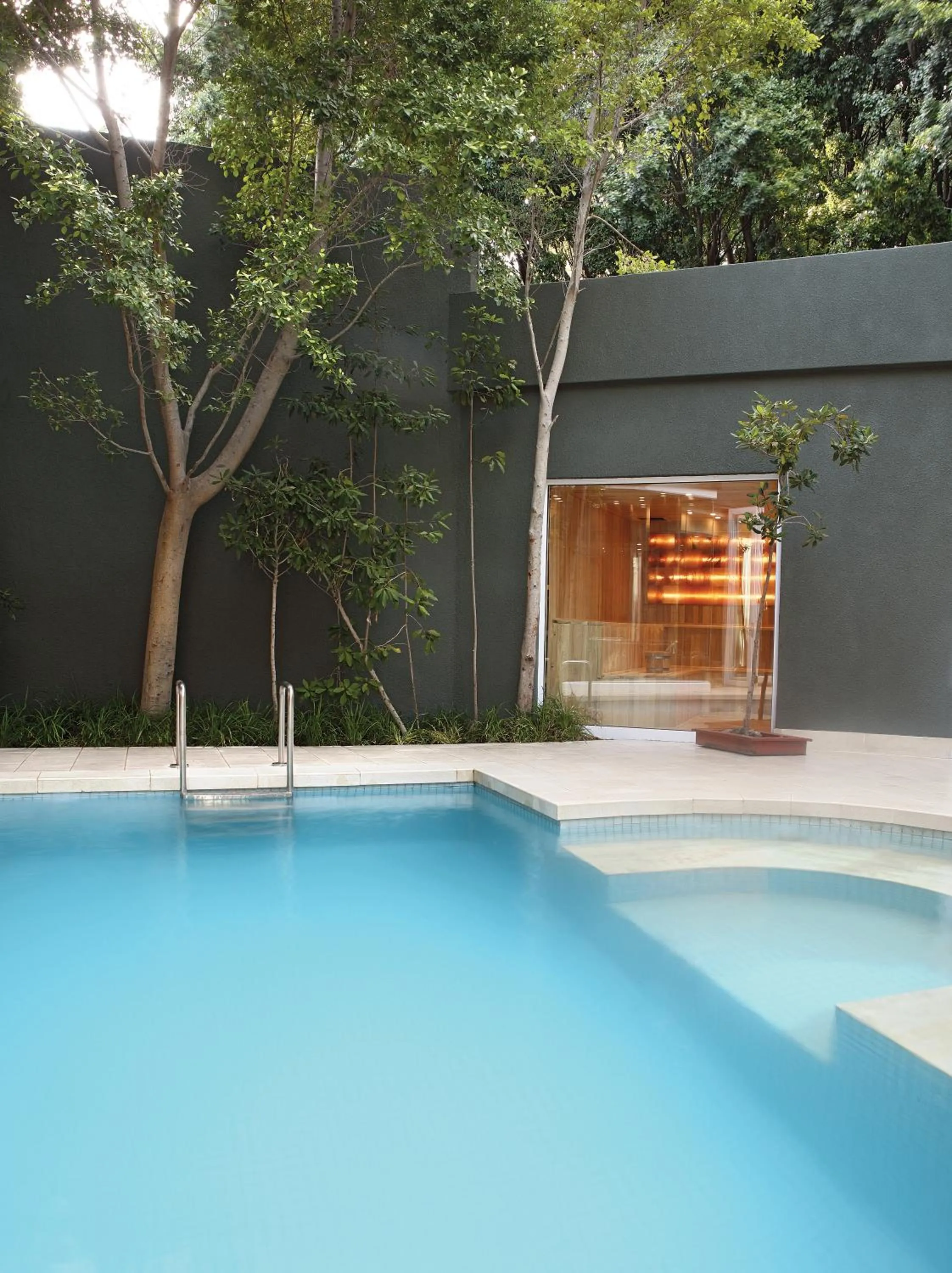 Patio in Saxon Hotel, Villas & Spa