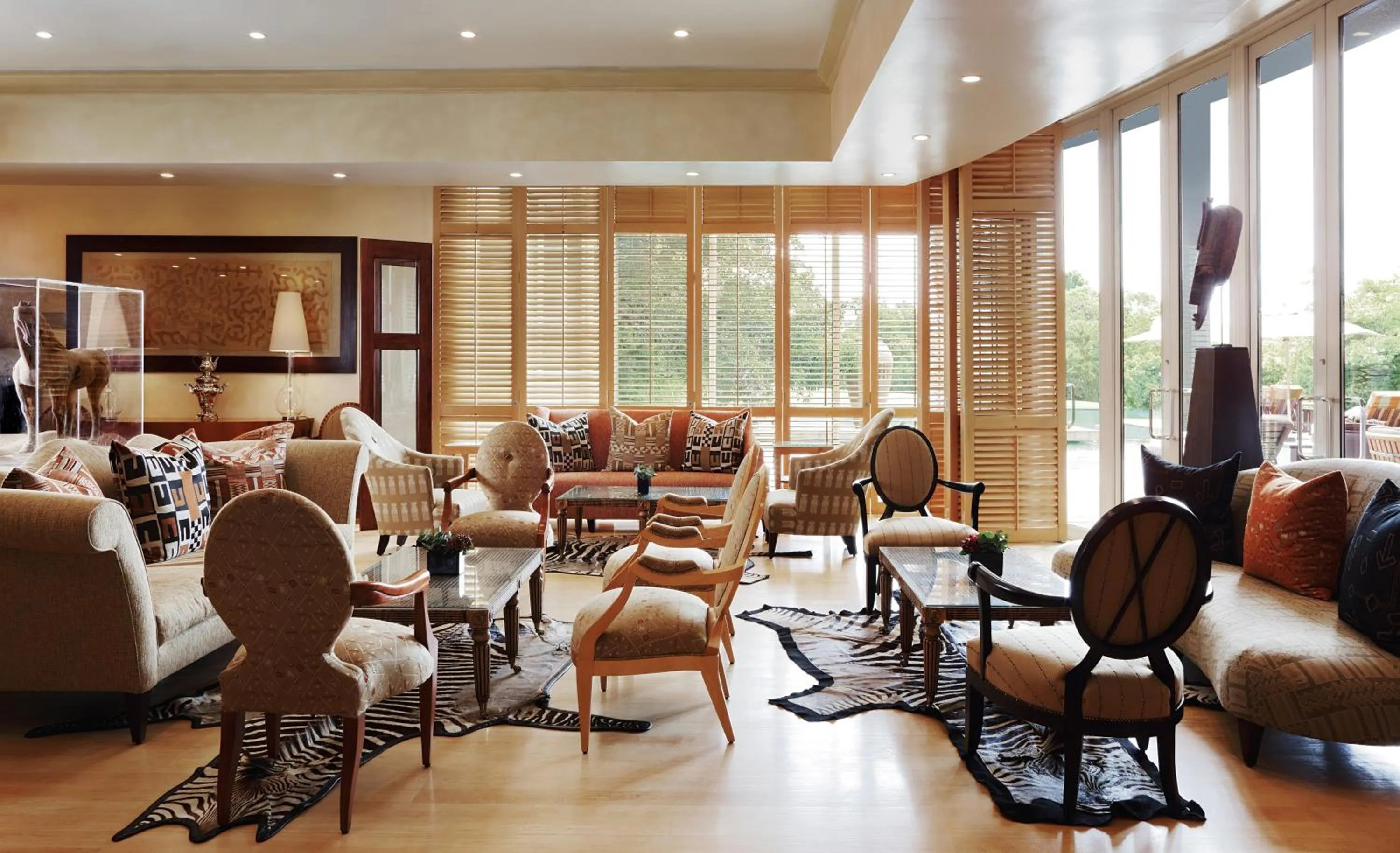 Lounge or bar in Saxon Hotel, Villas & Spa