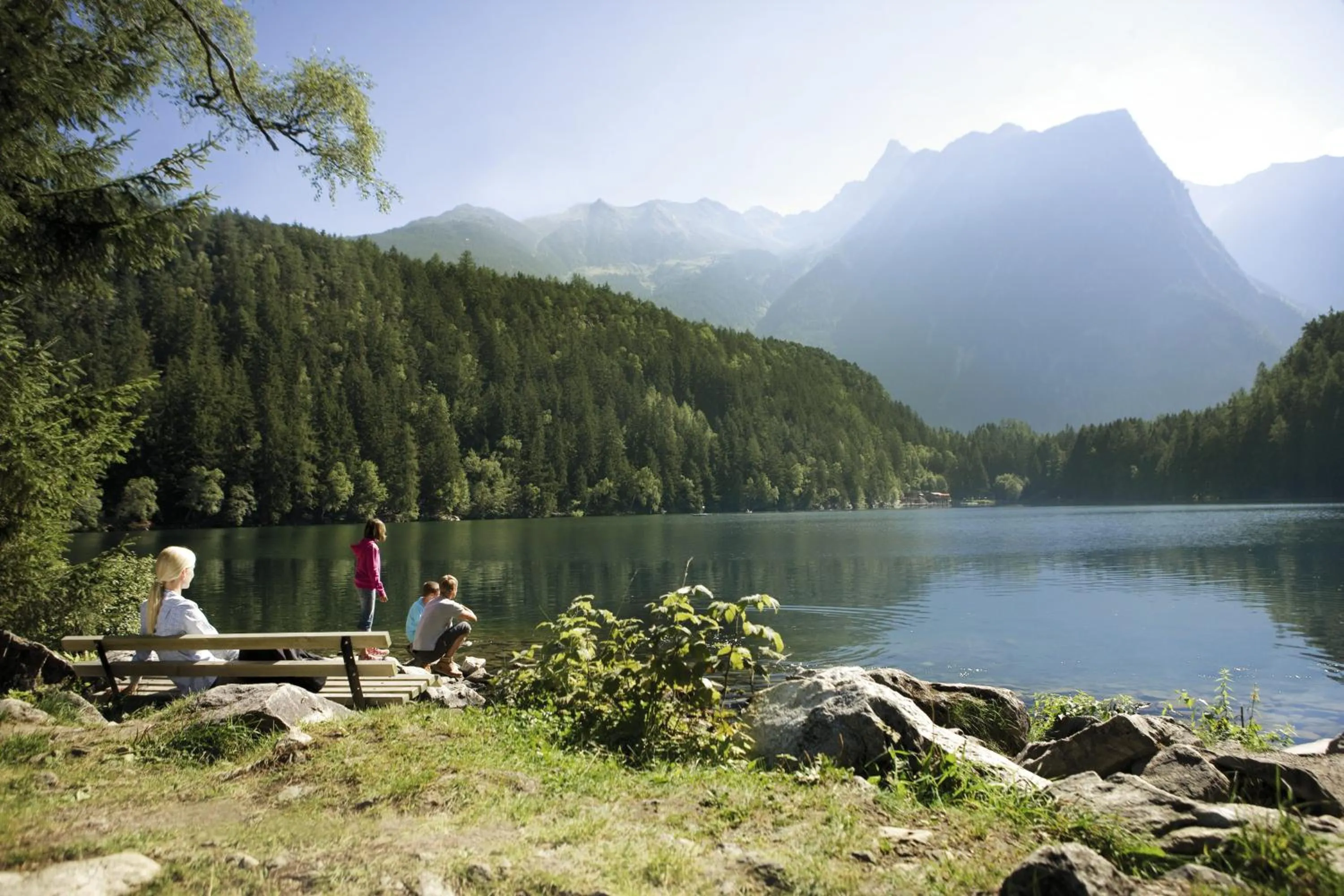Natural landscape in Appartement Sporthütte Fiegl