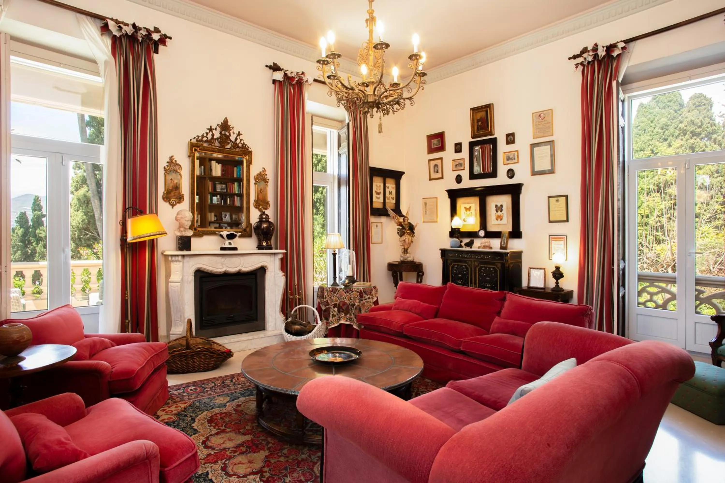 Living room in Casa de los Bates