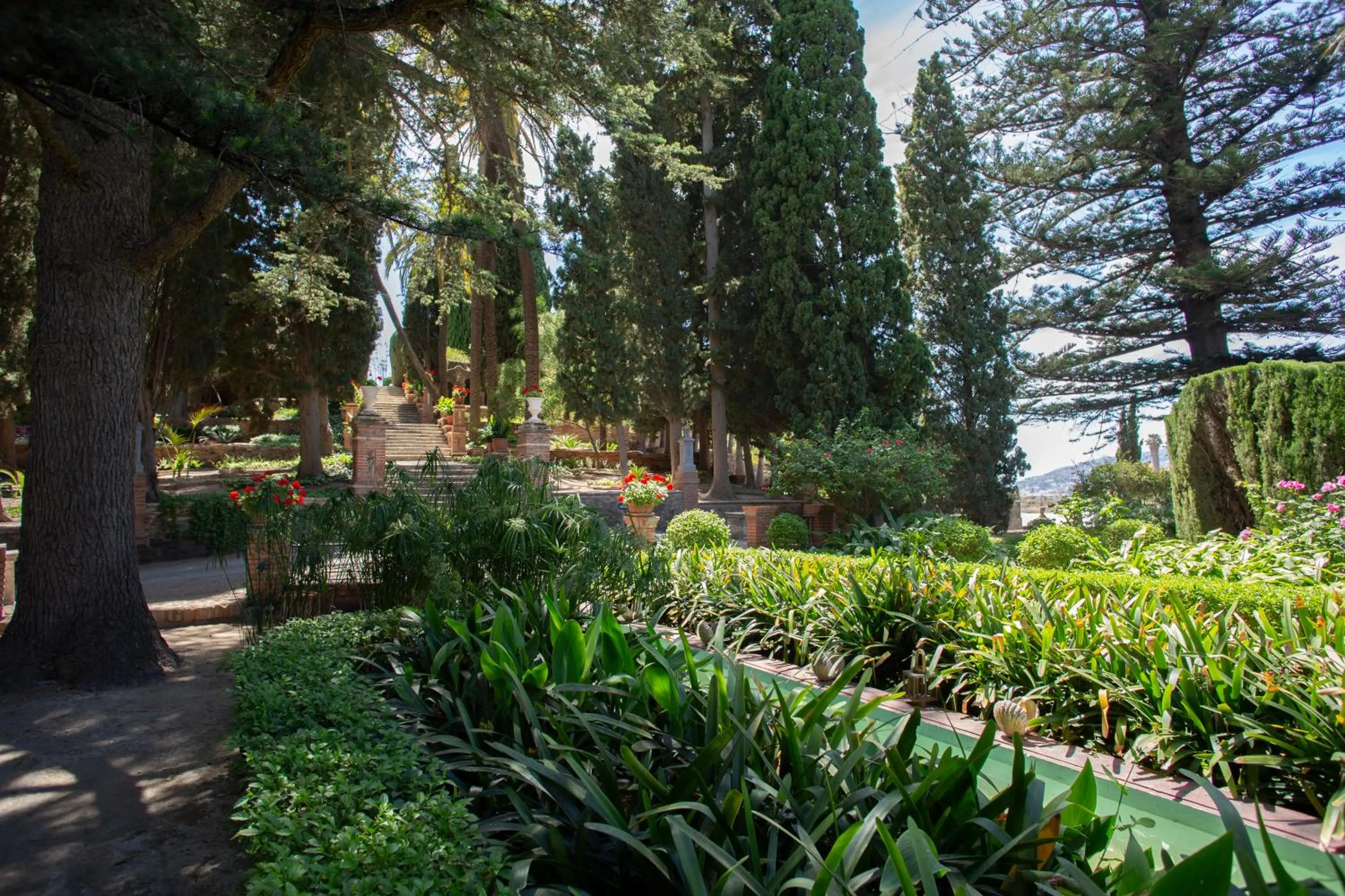 Garden in Casa de los Bates
