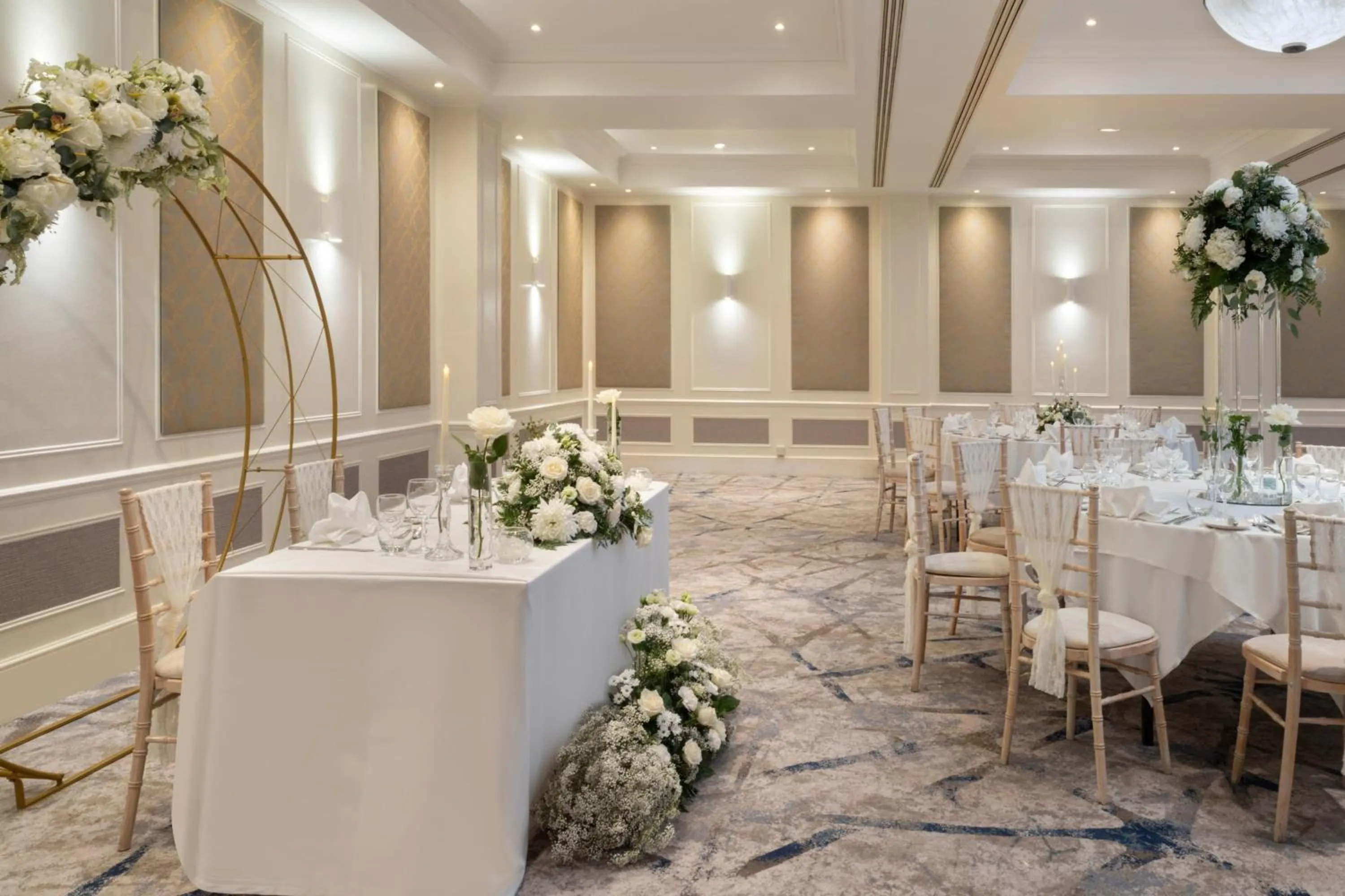 Banquet/Function facilities in Bournemouth Highcliff Marriott Hotel