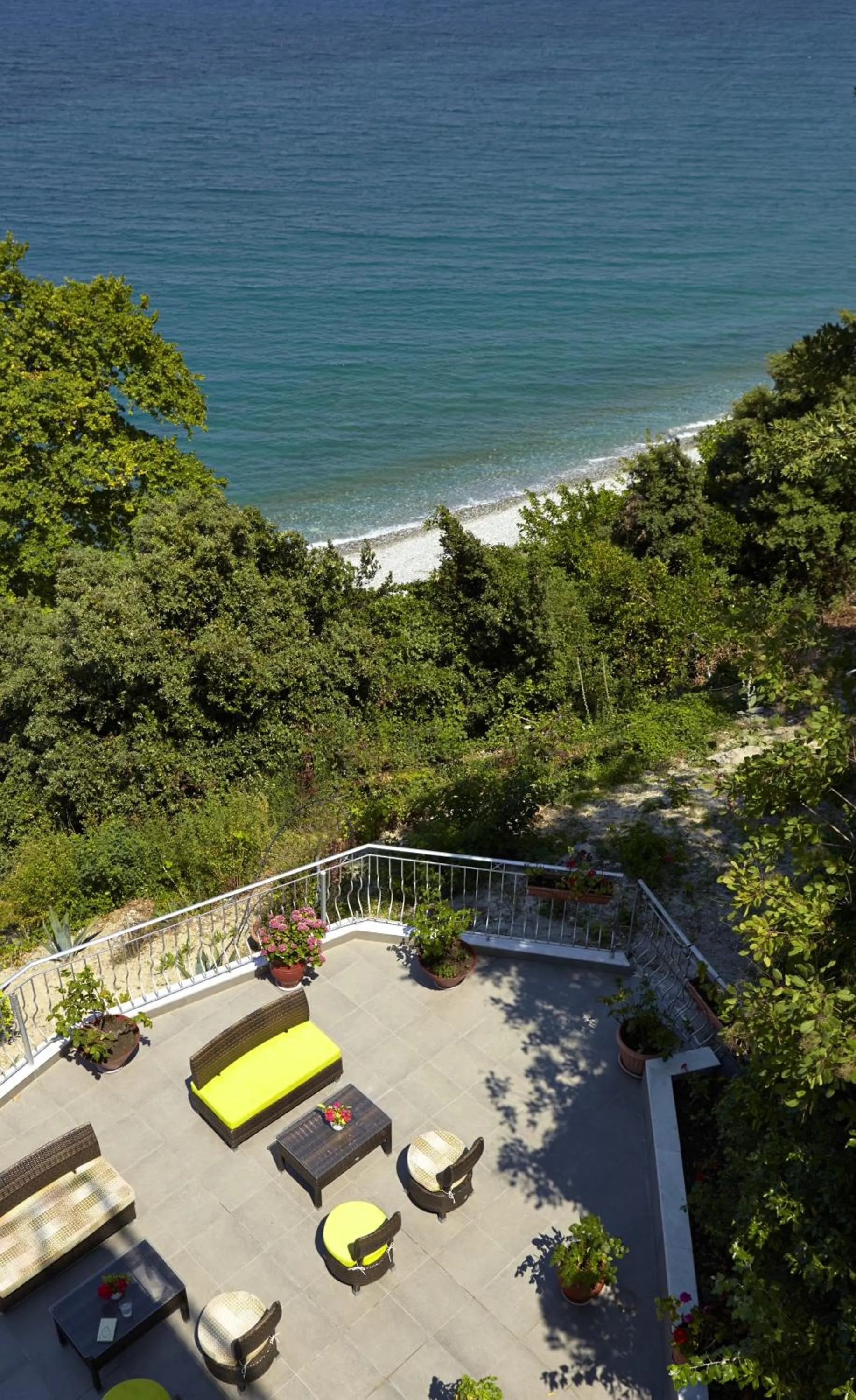 Balcony/Terrace in Hotel Alkyonis