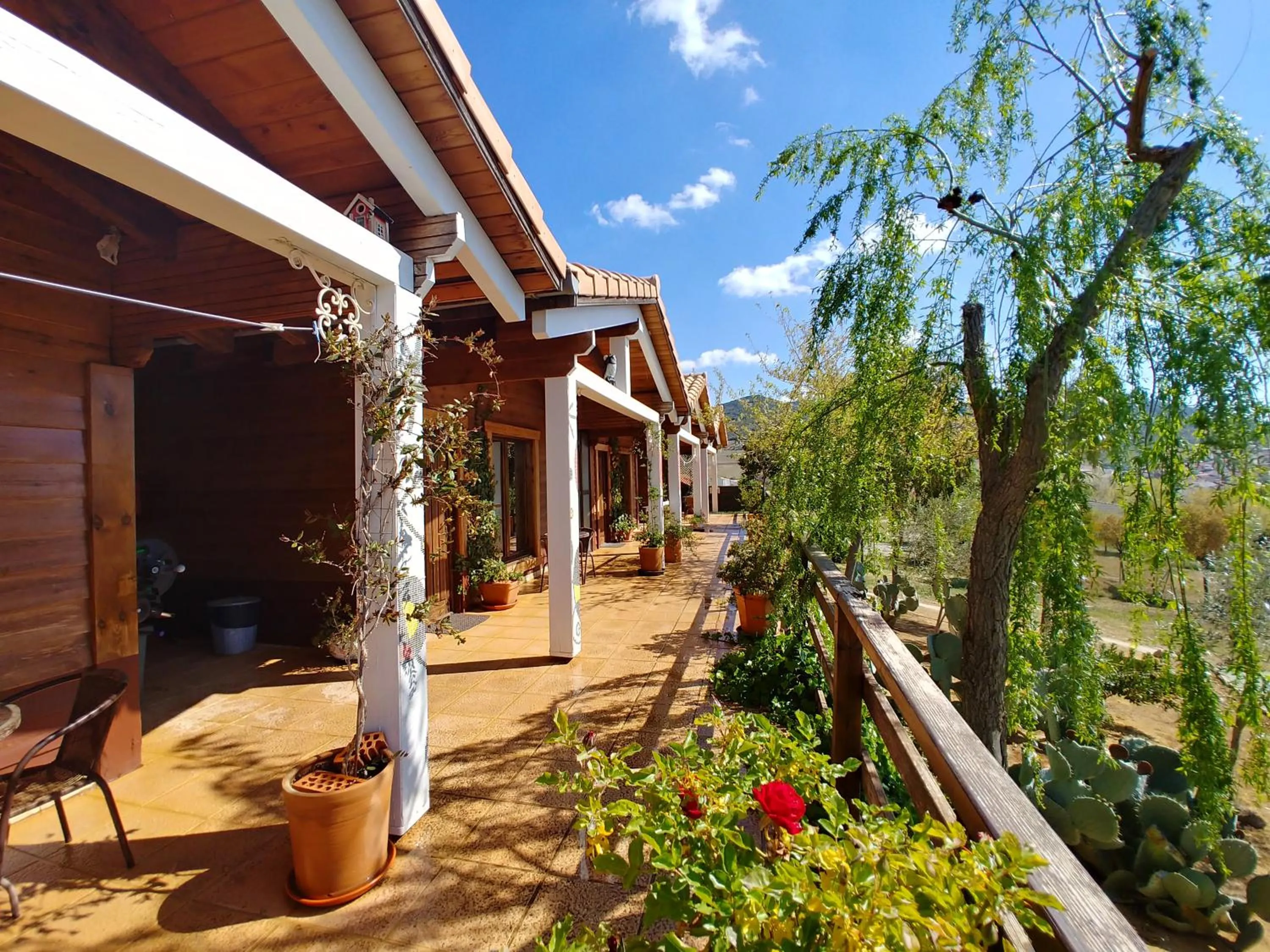 Balcony/Terrace in Casa del Valle, Lodges