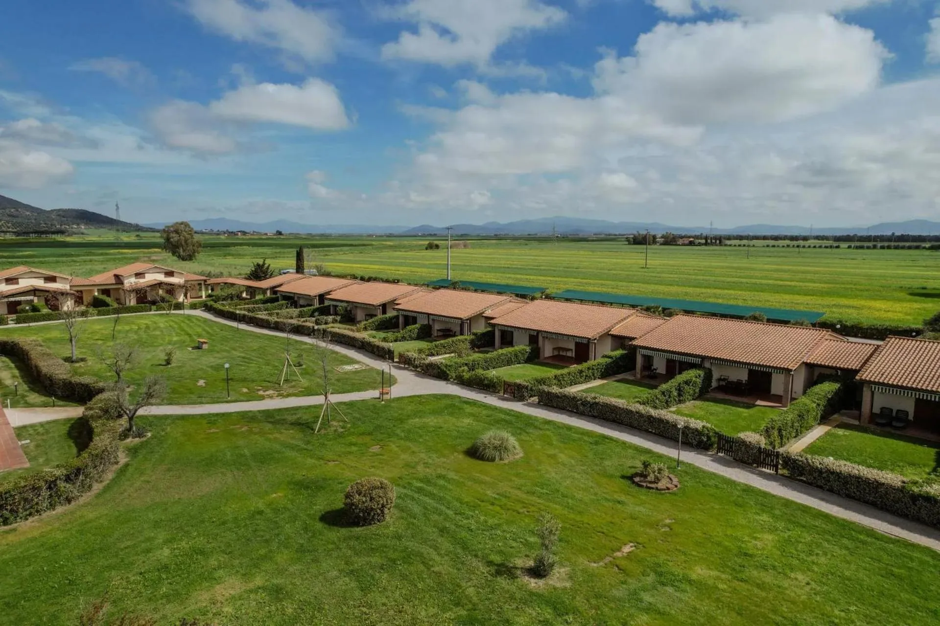 Natural landscape in Residence Cernaia - Private Cottage