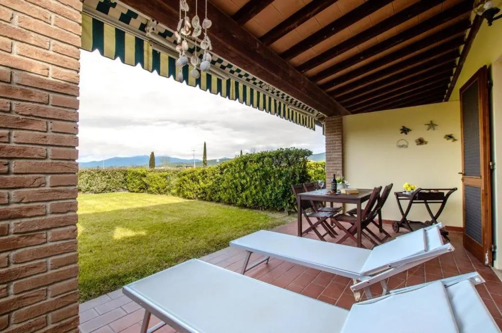 Patio in Residence Cernaia - Private Cottage
