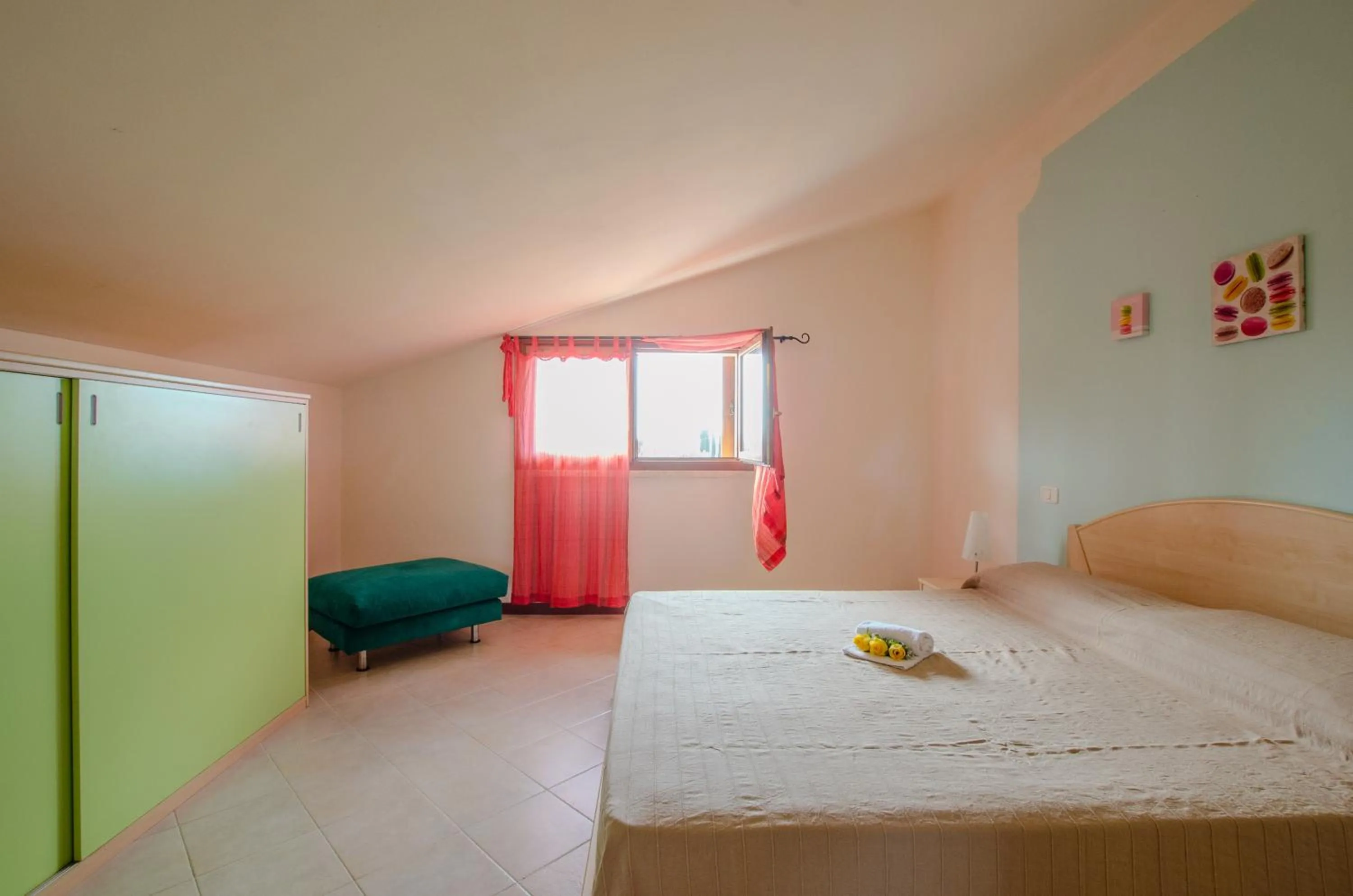 Bedroom, Bed in Residence Cernaia - Private Cottage