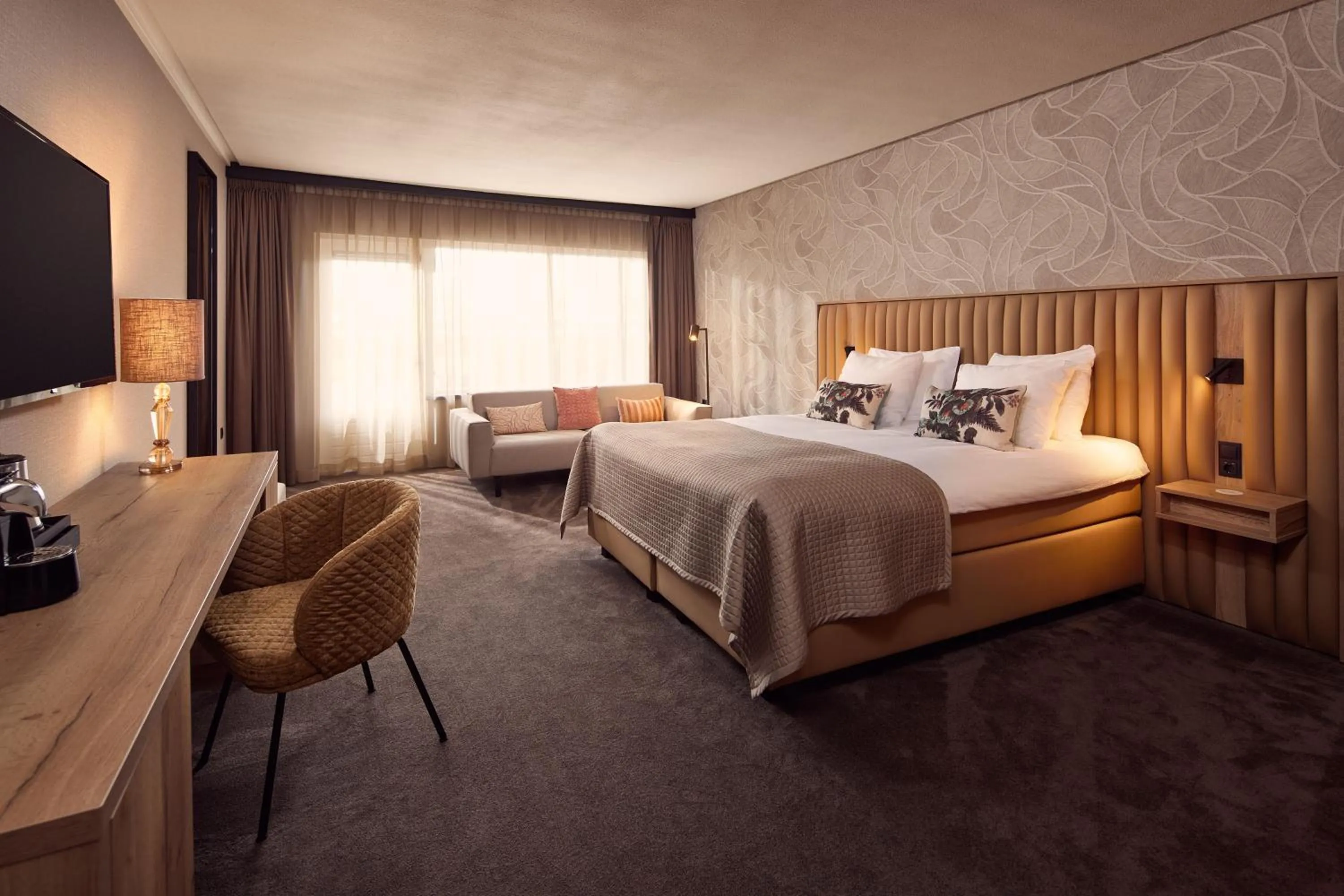 Bed in Van der Valk Hotel Groningen Zuidbroek