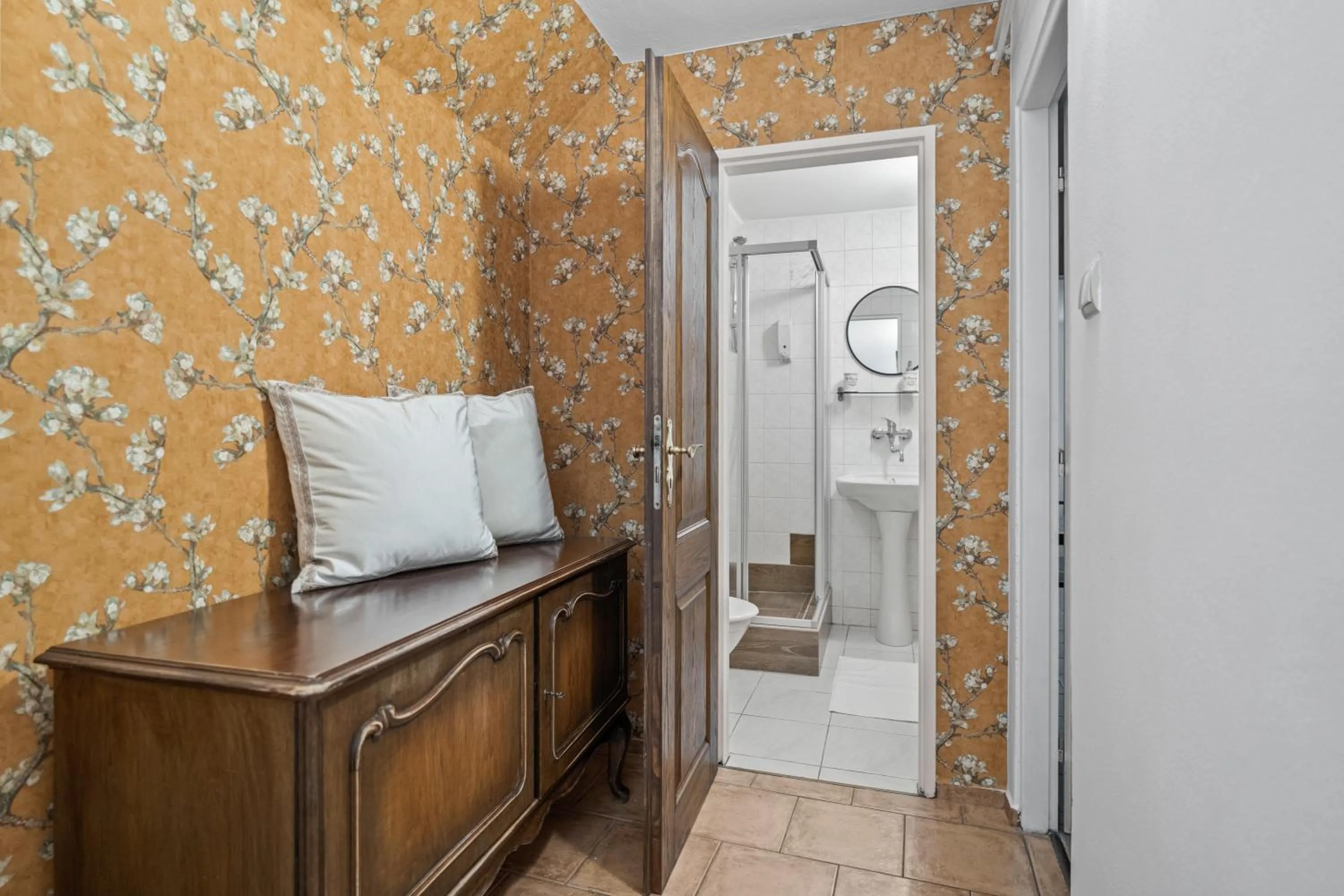 Bathroom in Pension Regina