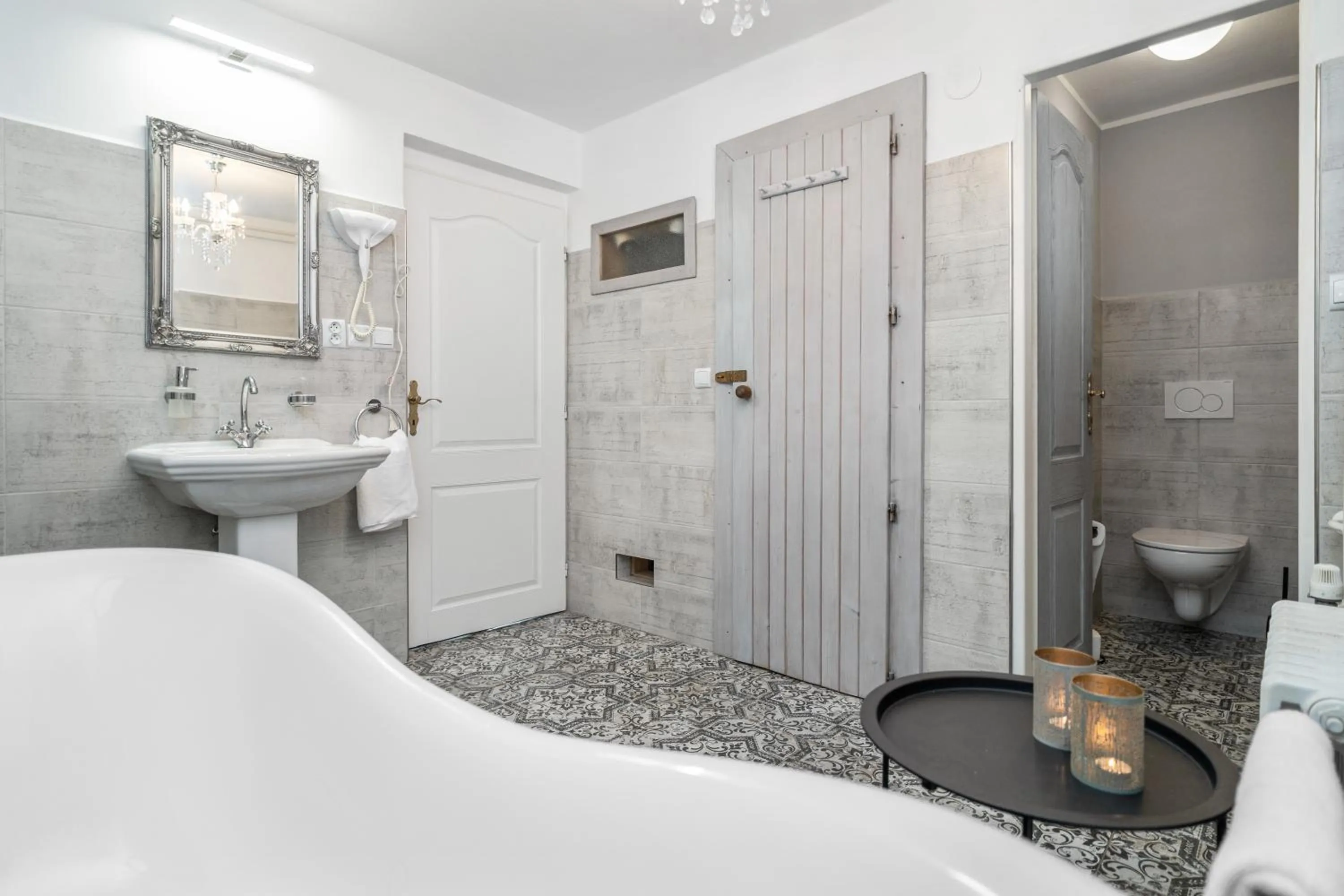 Bathroom in Pension Regina