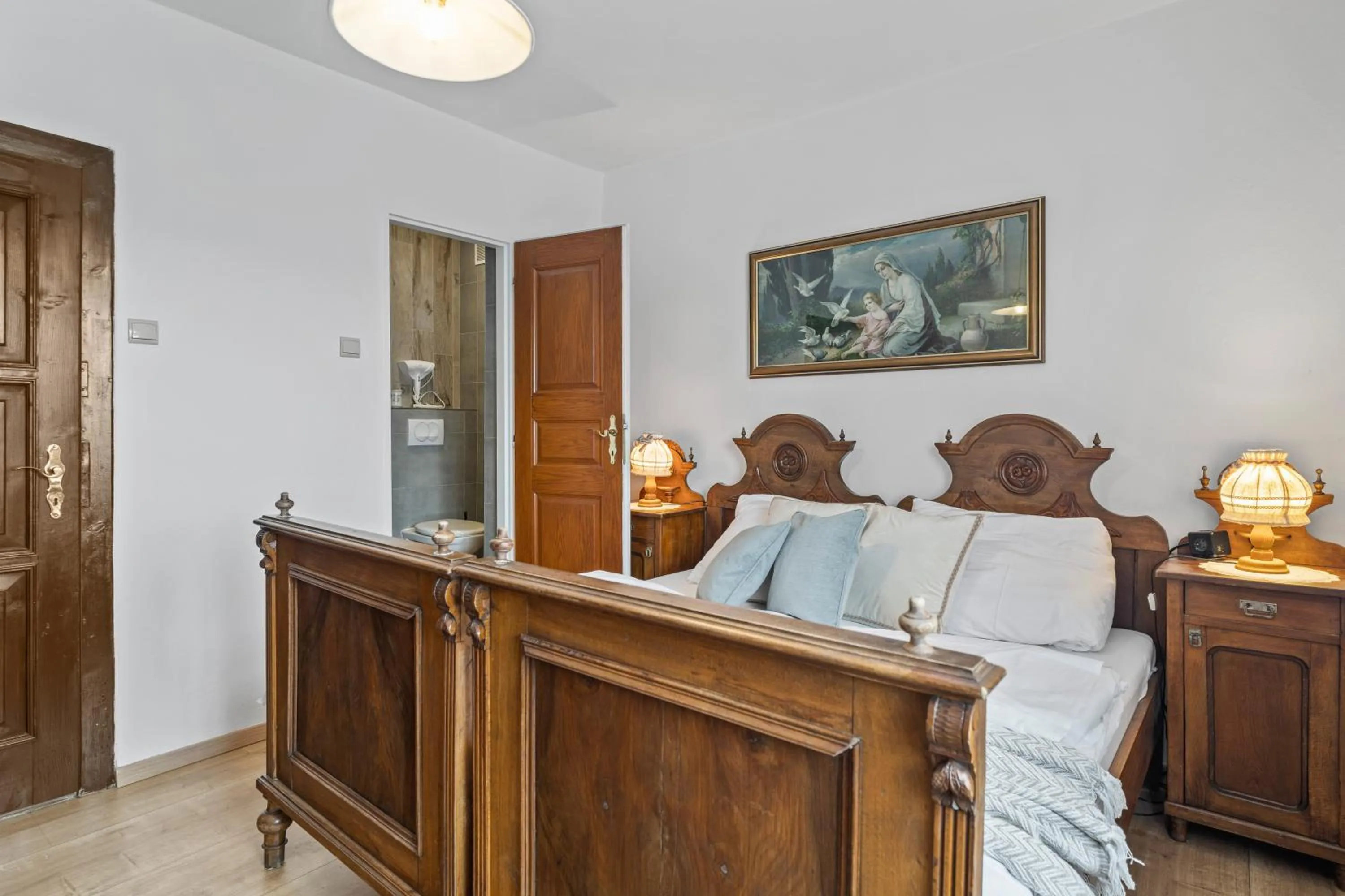 Bedroom in Pension Regina