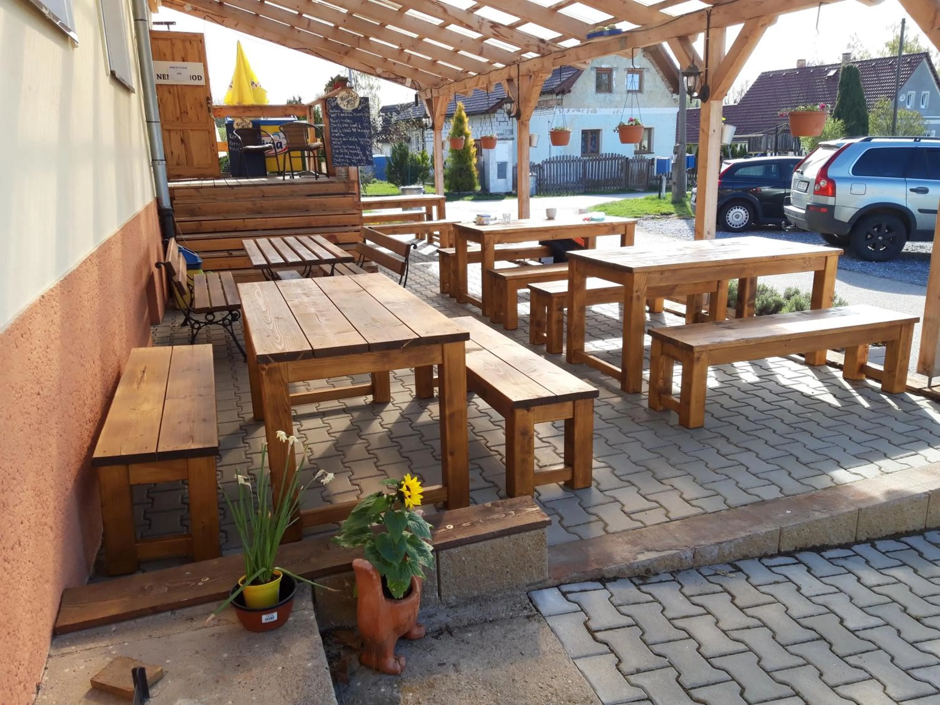 Patio in Penzion-Na Navsi