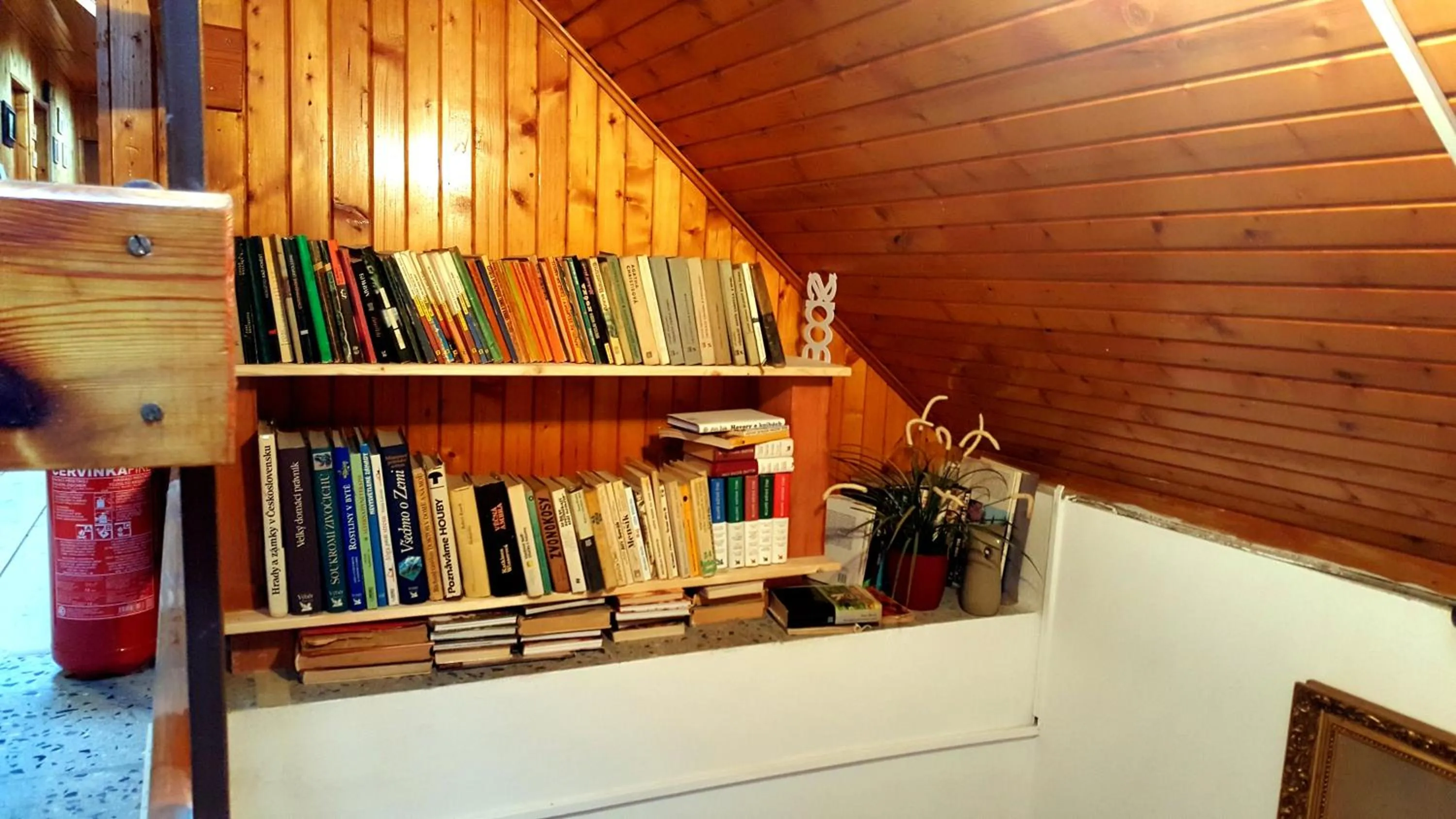 Library in Penzion-Na Navsi
