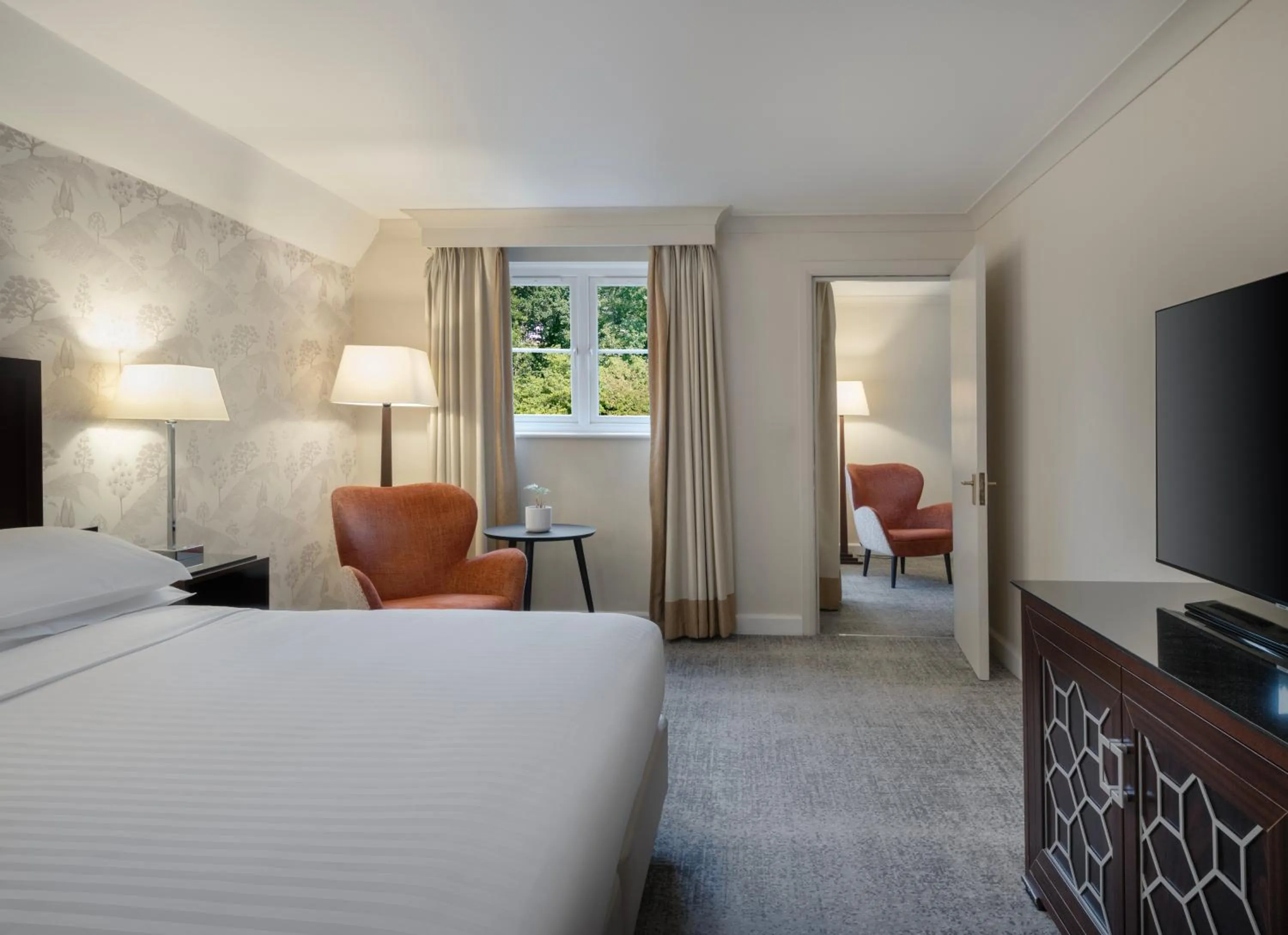 Bedroom, Bed in Delta Hotels by Marriott Worsley Park Country Club