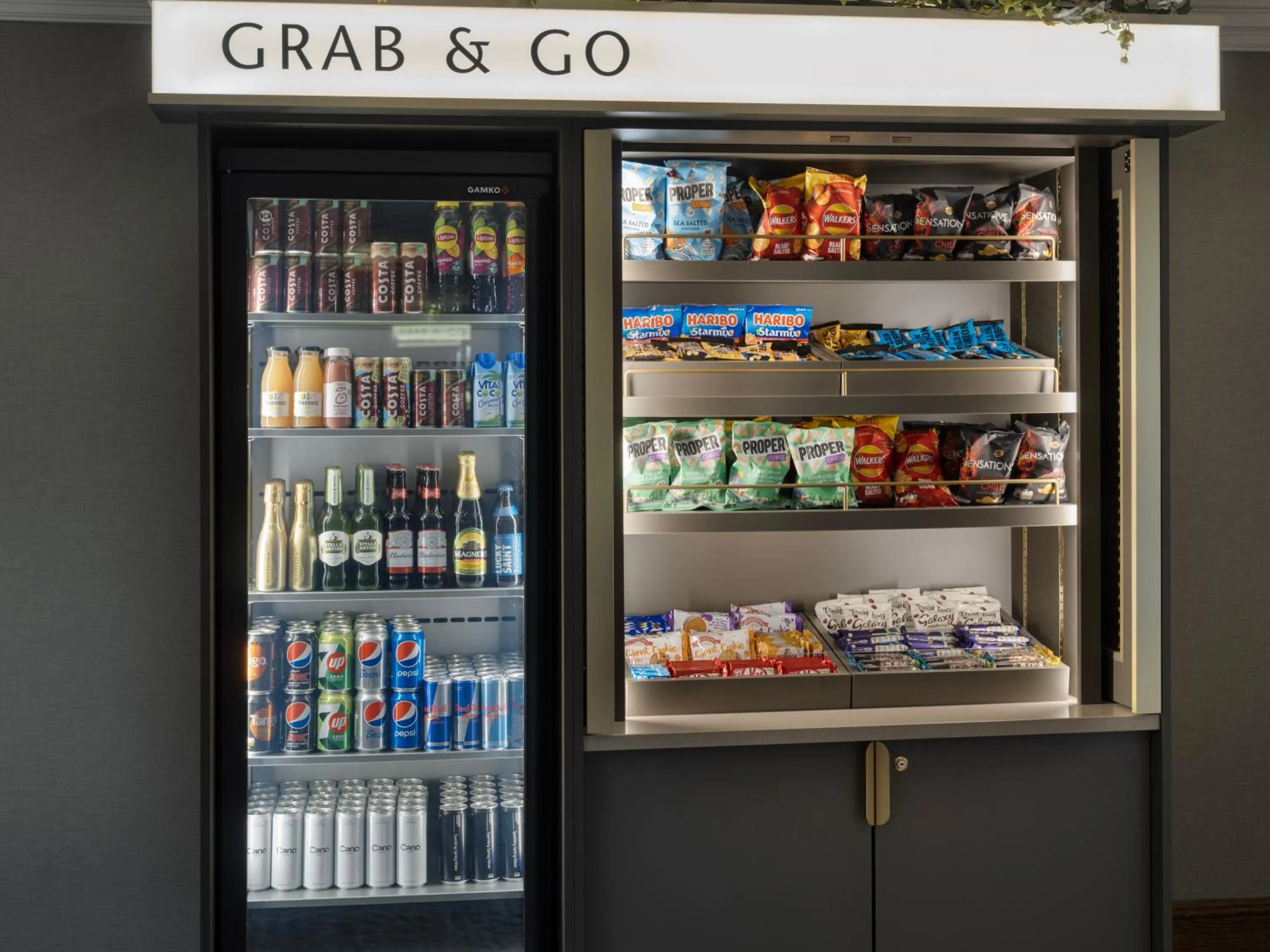 vending machine in Delta Hotels by Marriott Worsley Park Country Club